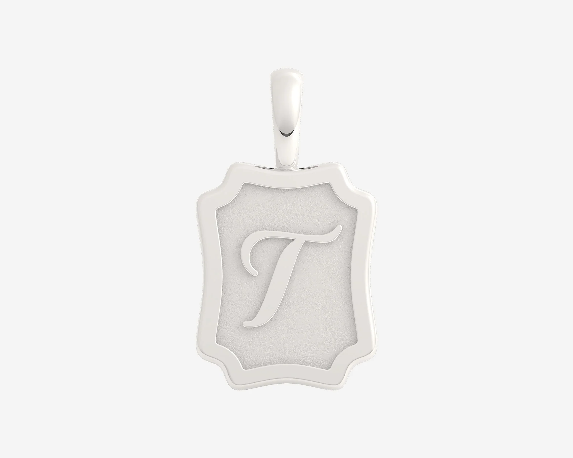 The Large Portrait Initial Pendant - Image 56