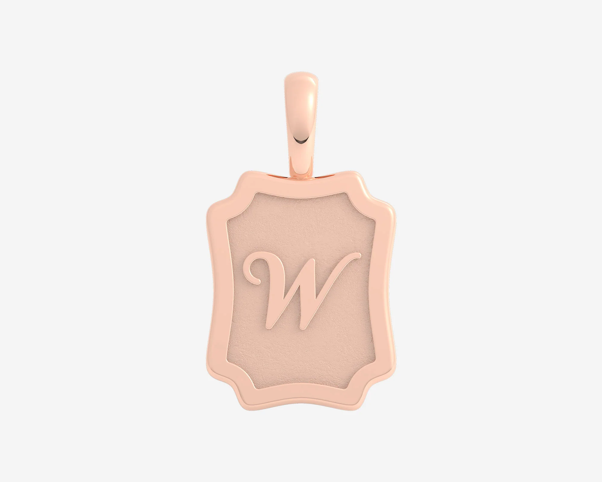 The Large Portrait Initial Pendant - Image 64