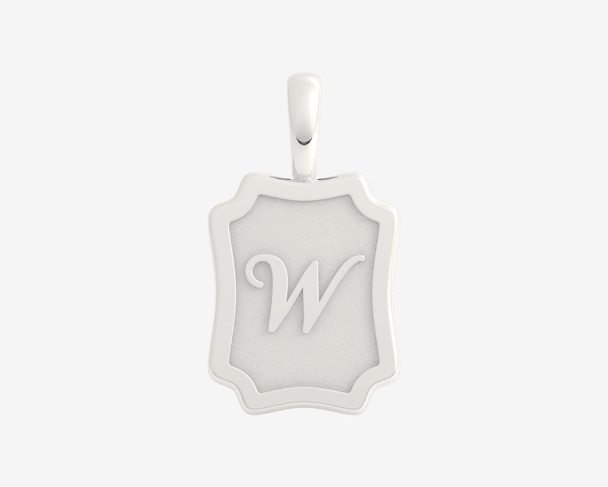 The Large Portrait Initial Pendant - Image 65