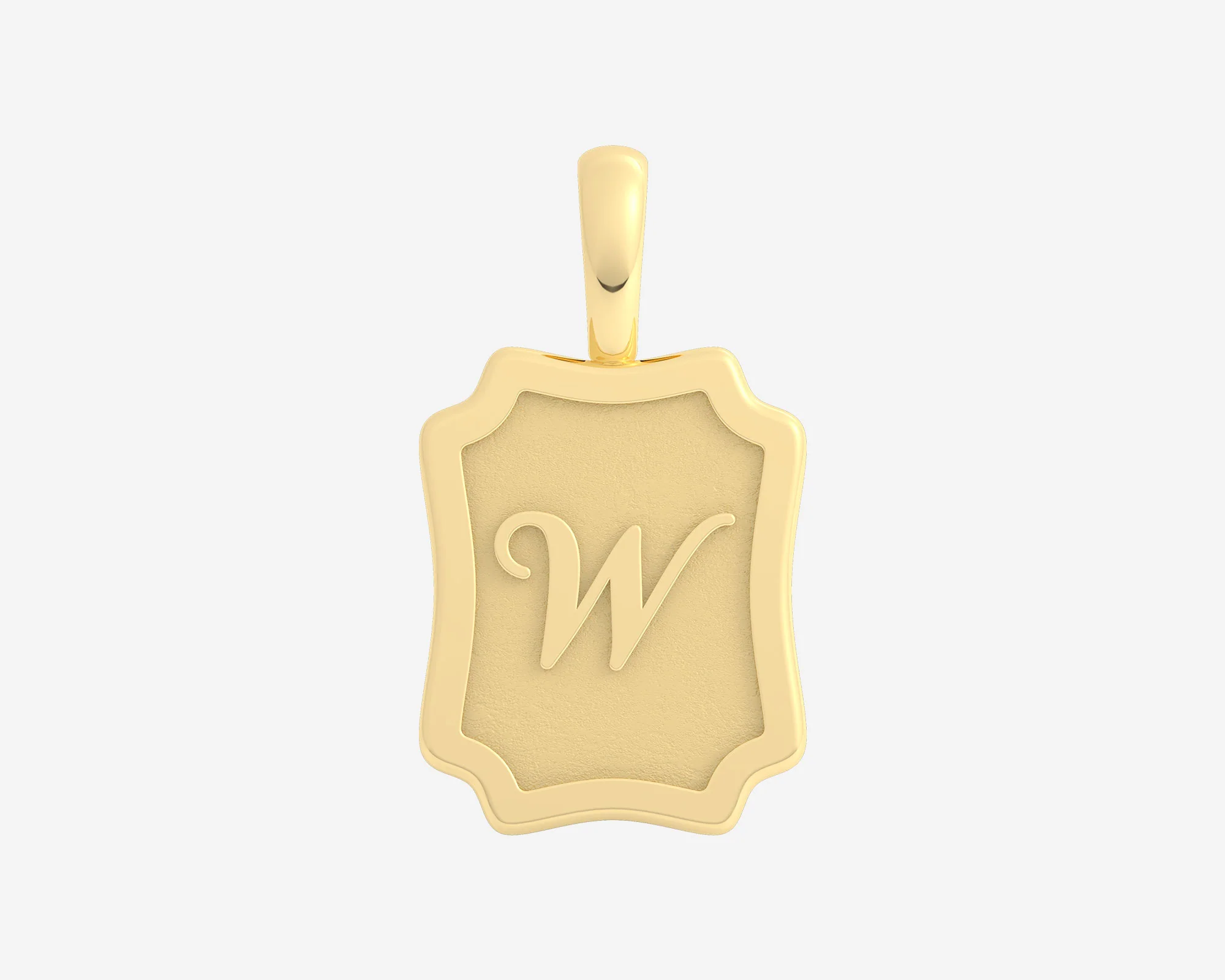 The Large Portrait Initial Pendant - Image 66