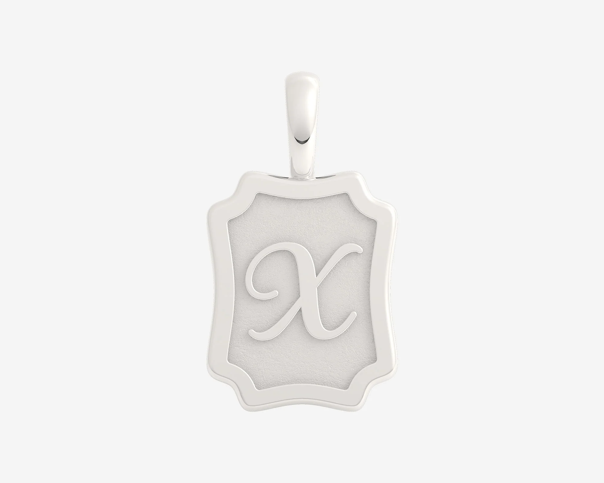The Large Portrait Initial Pendant - Image 68