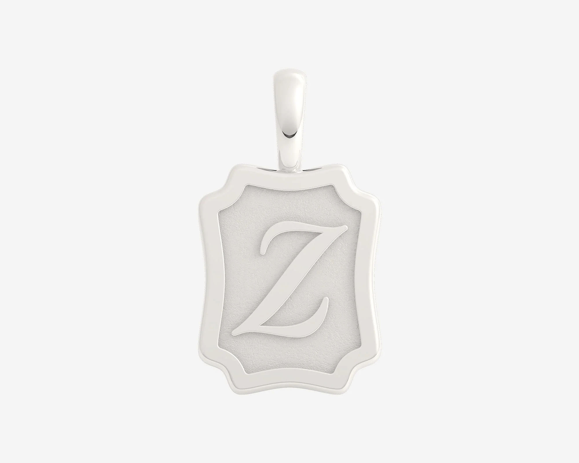 The Large Portrait Initial Pendant - Image 74