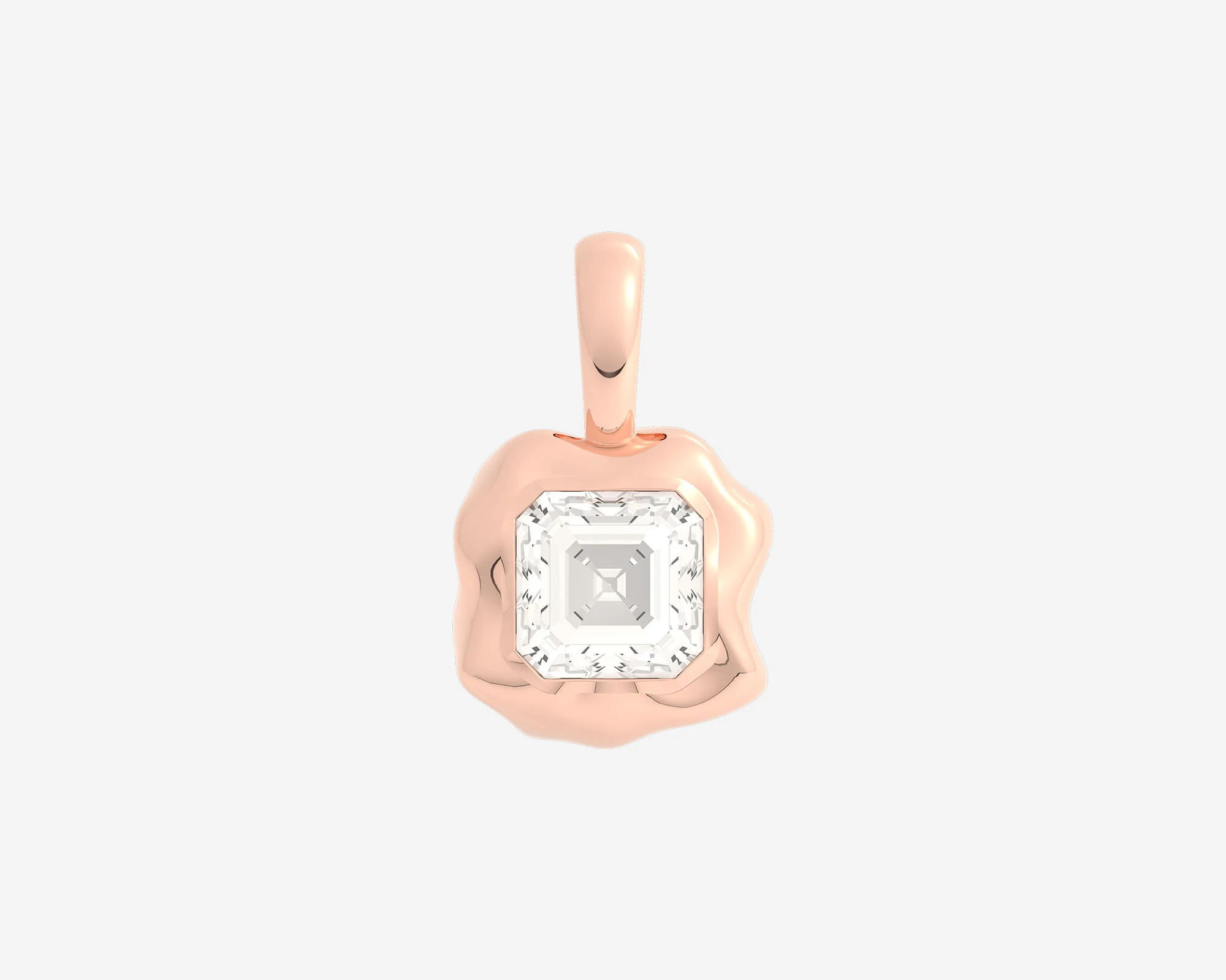 The Legacy Diamond Pendant — Asscher - Image 3