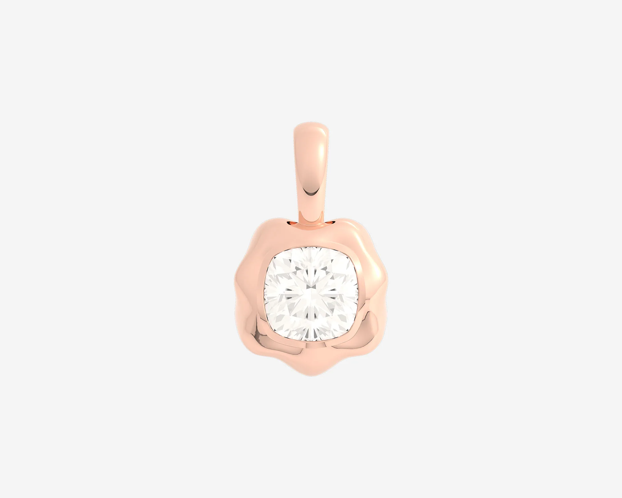 The Legacy Diamond Pendant — Cushion - Image 3