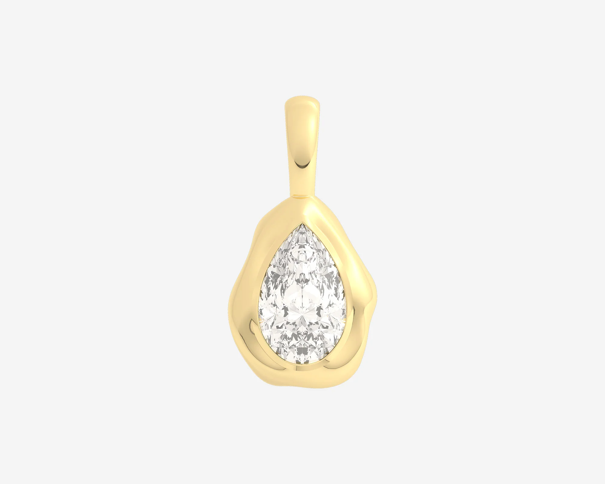 The Legacy Diamond Pendant β Pear