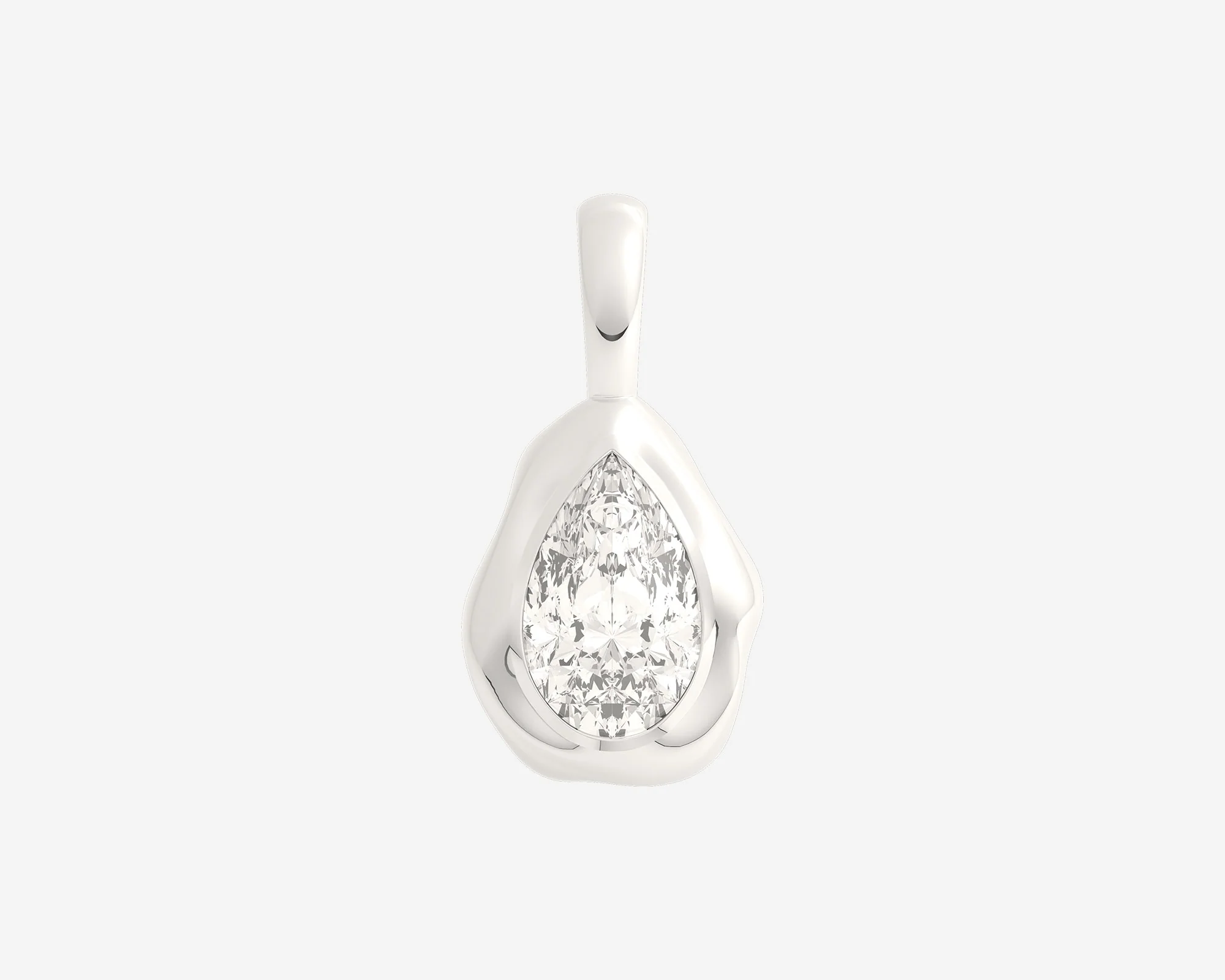 The Legacy Diamond Pendant β Pear - Image 2