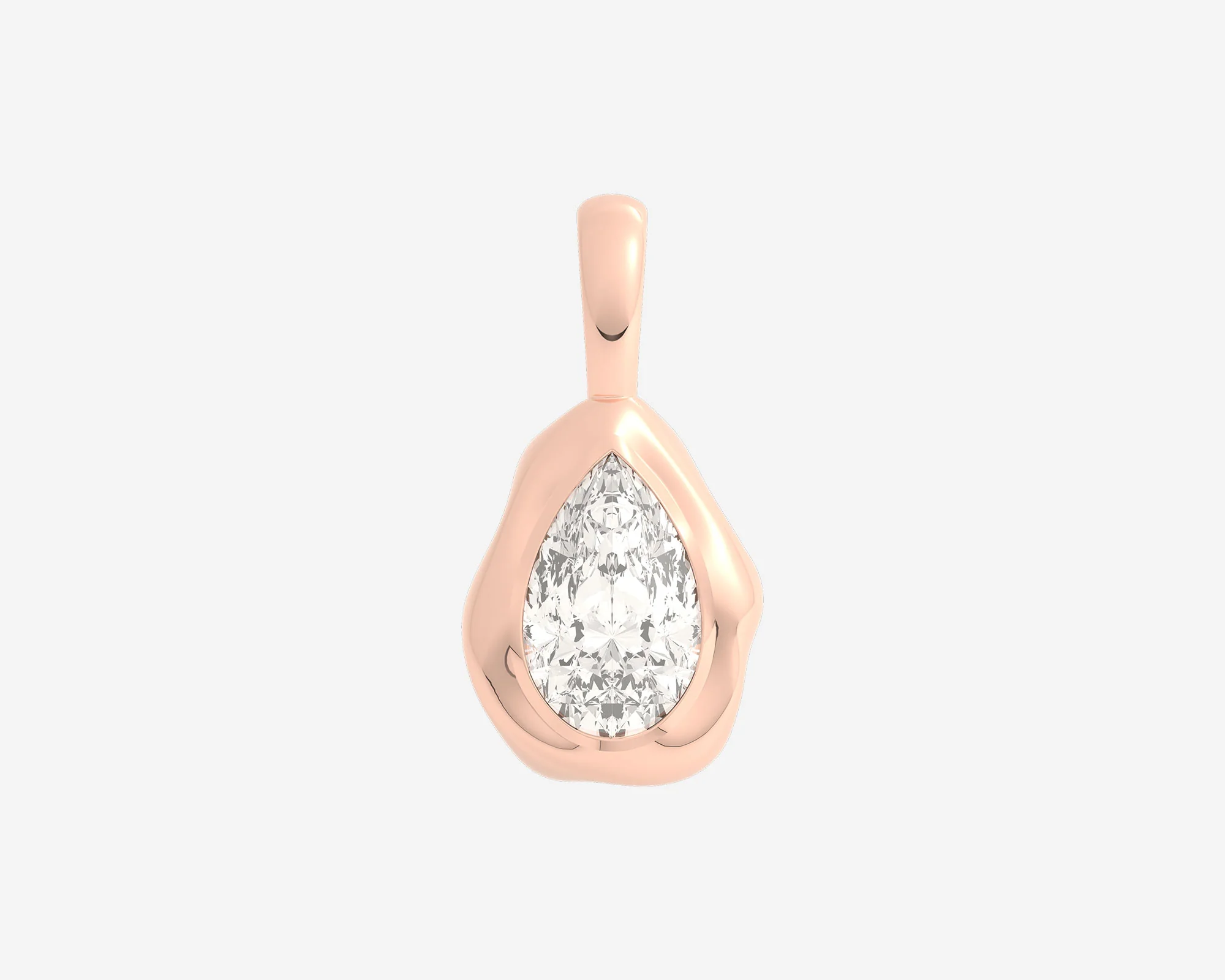 The Legacy Diamond Pendant β Pear - Image 3