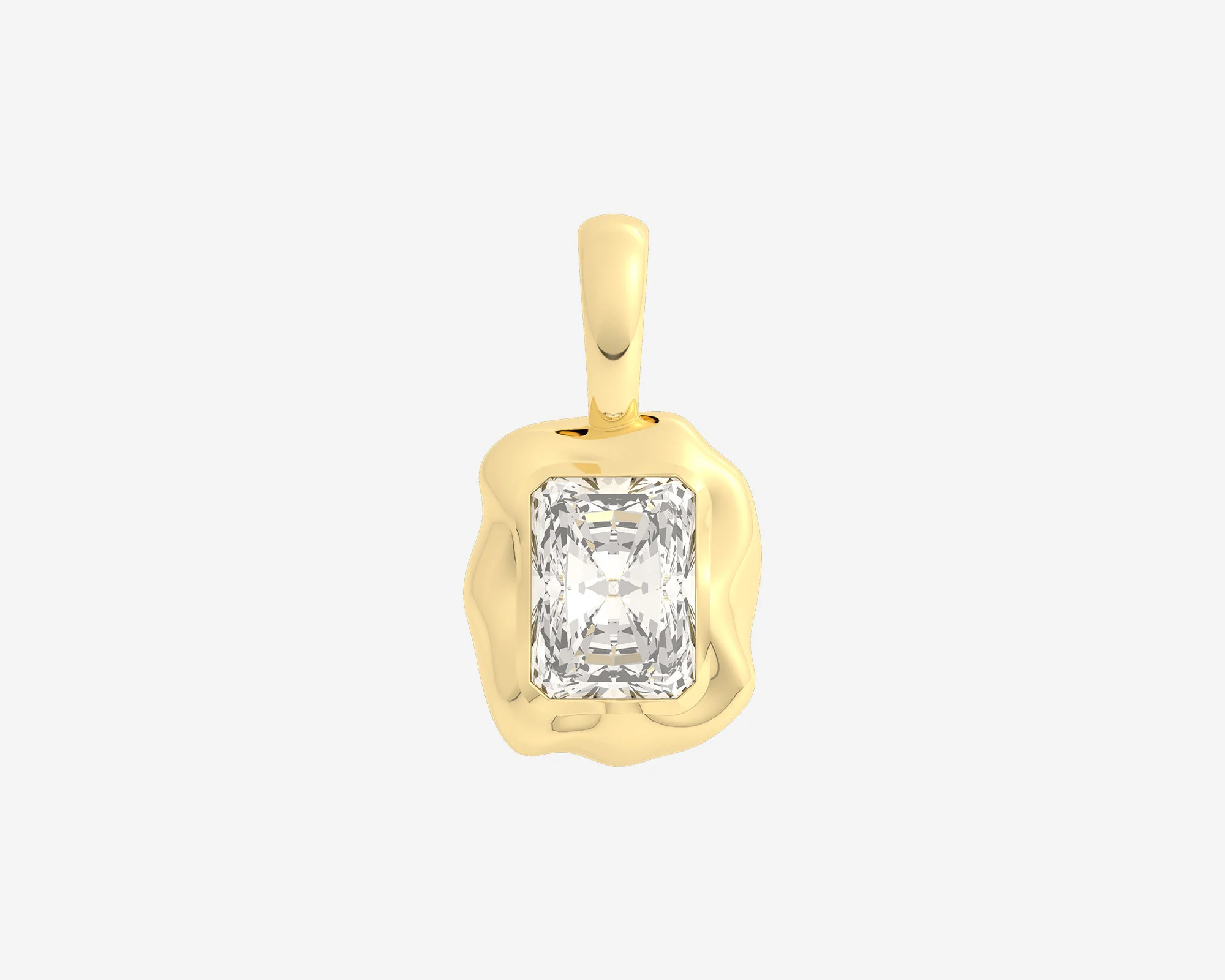 The Legacy Diamond Pendant — Radiant