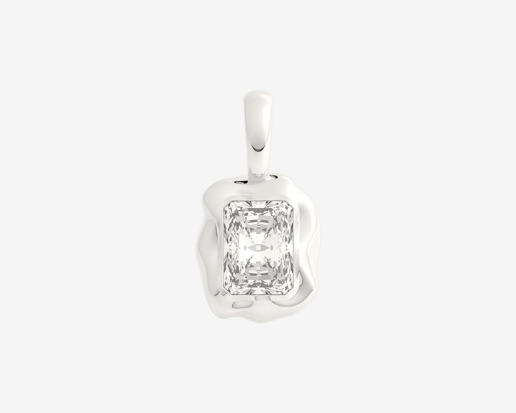 The Legacy Diamond Pendant — Radiant - Image 2