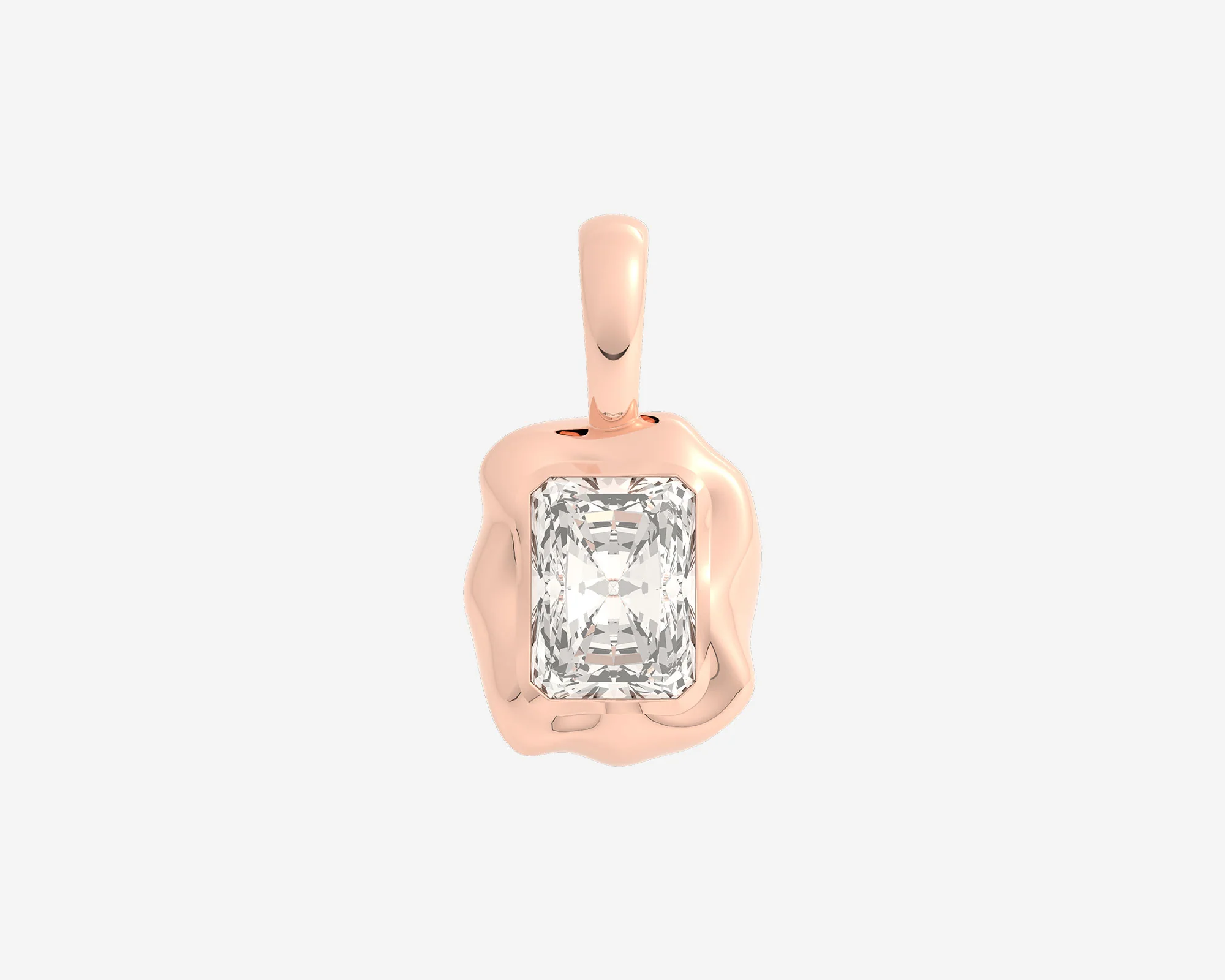 The Legacy Diamond Pendant — Radiant - Image 3