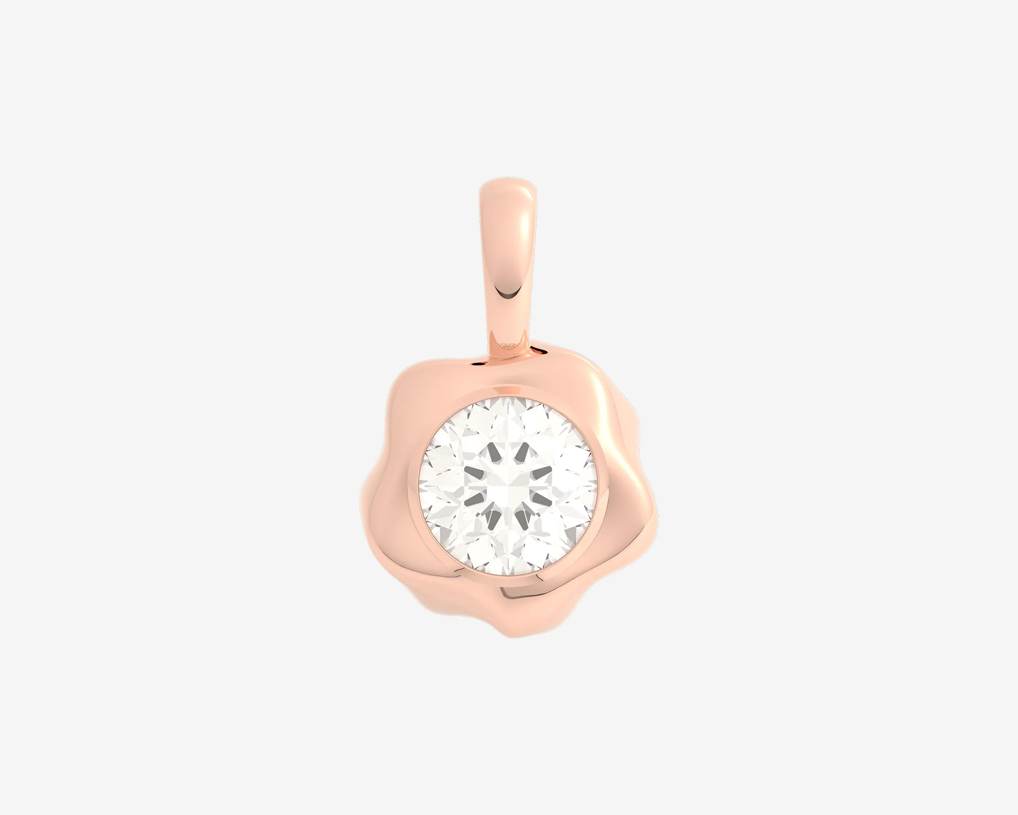 The Legacy Diamond Pendant — Round - Image 3