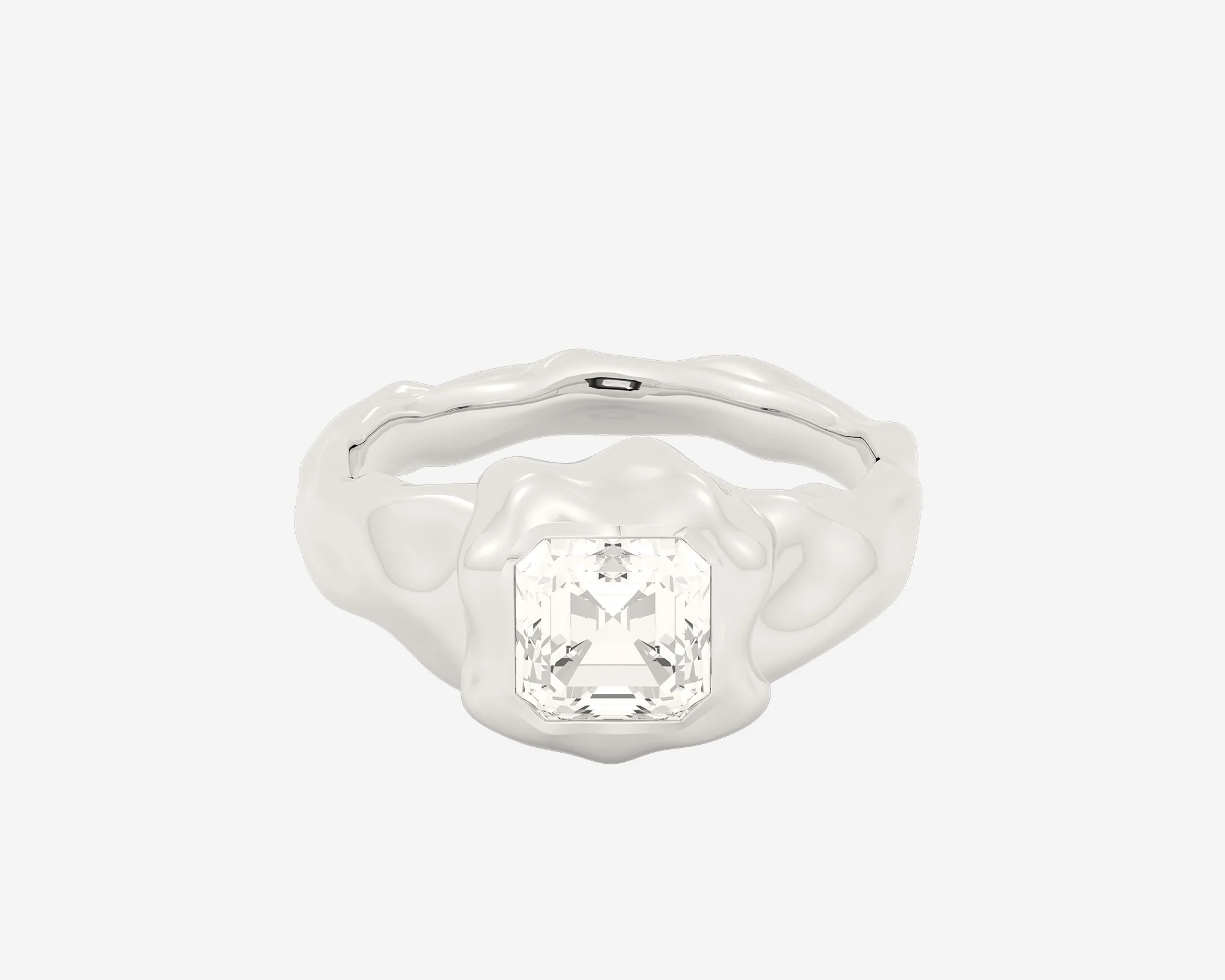 The Legacy Diamond Signet — Asscher - Image 2