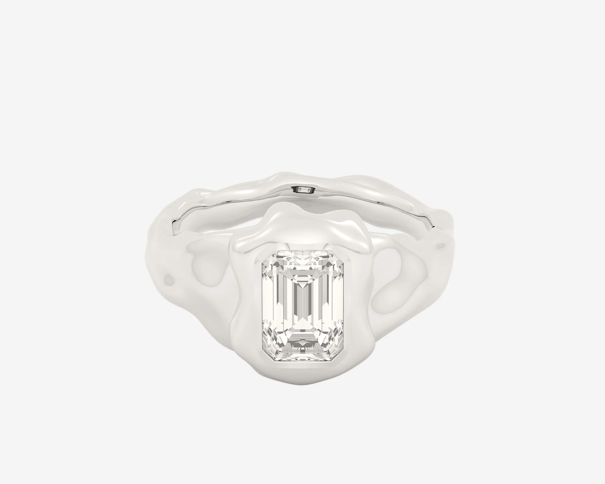 The Legacy Diamond Signet β Emerald - Image 2