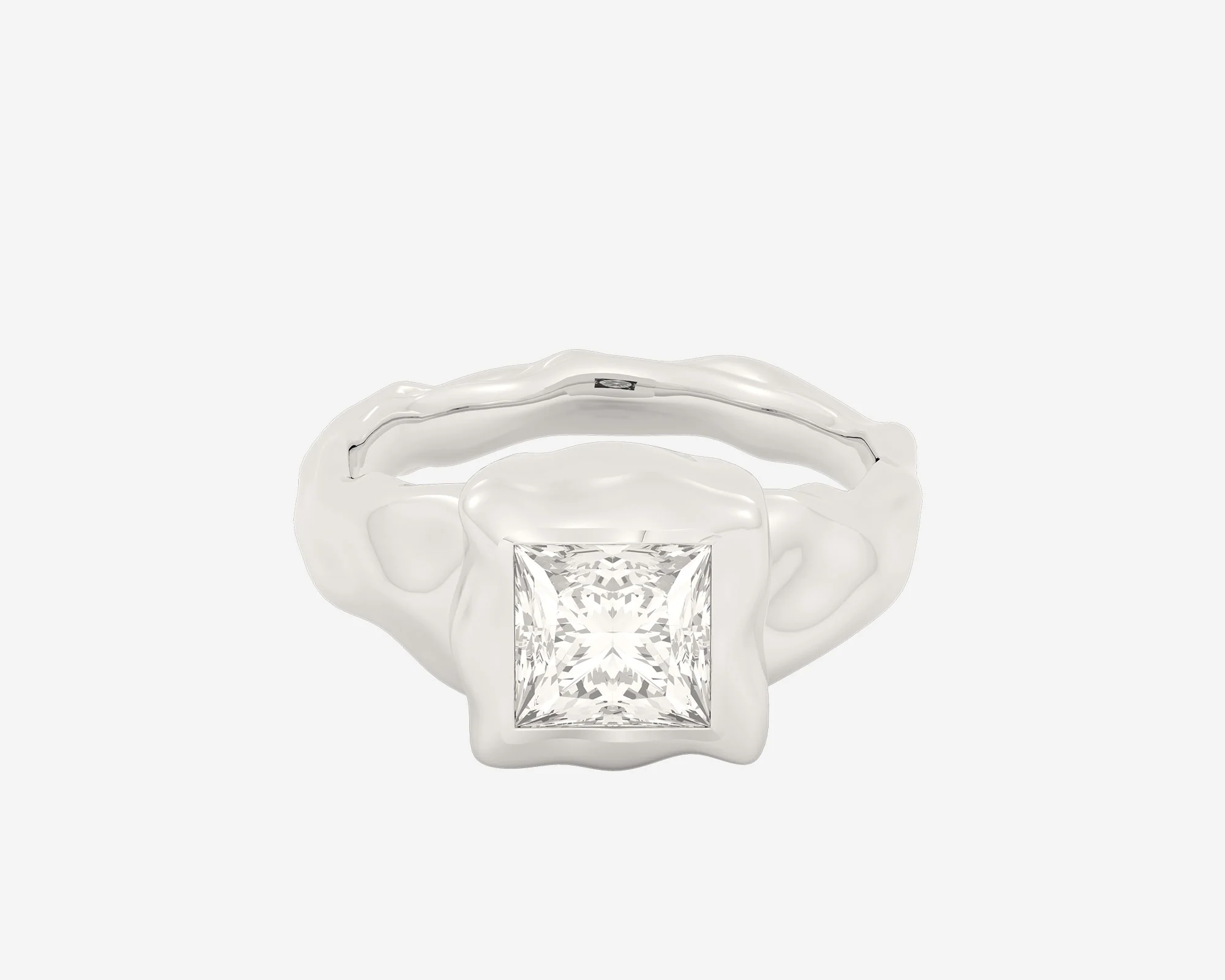 The Legacy Diamond Signet — Princess - Image 2