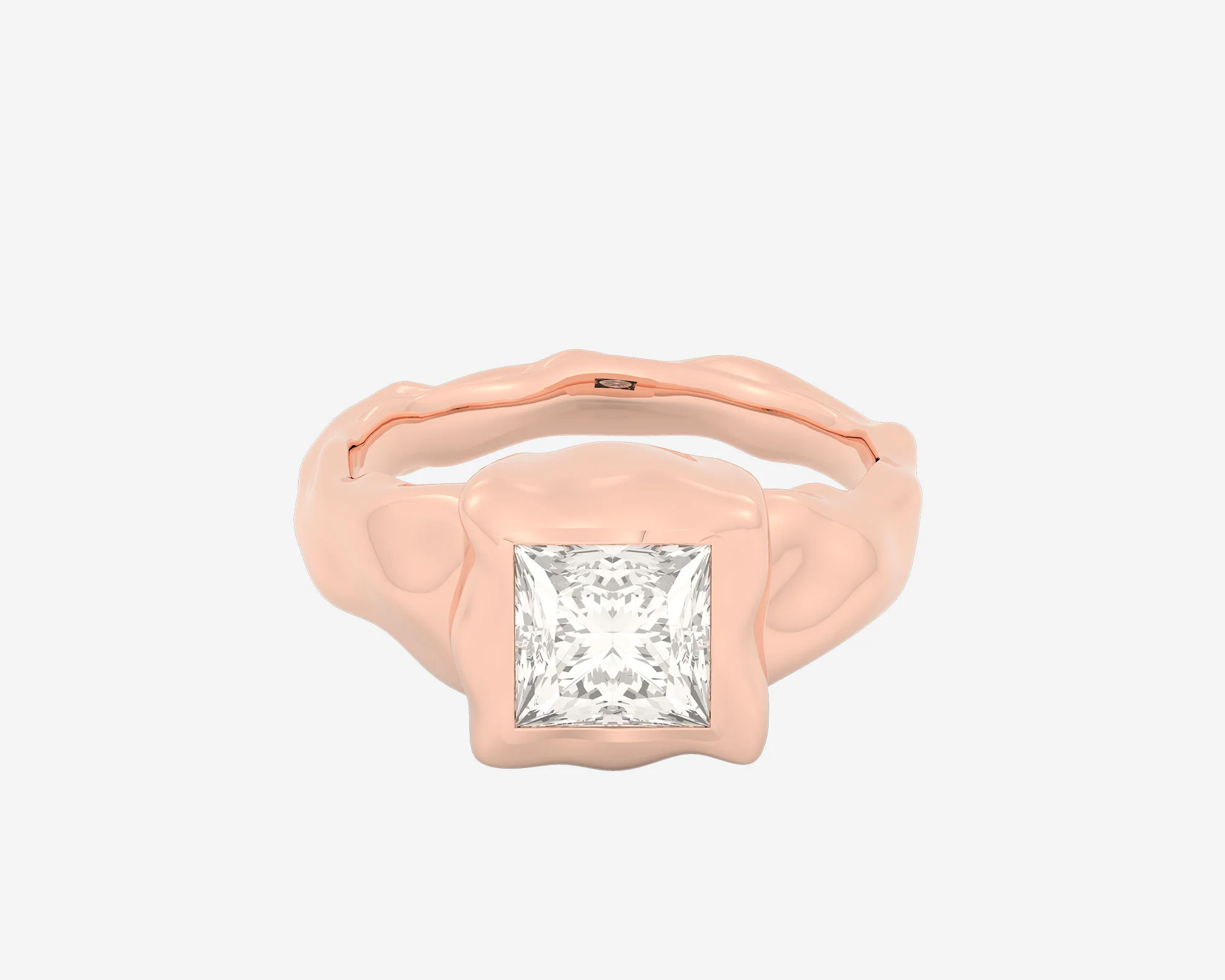 The Legacy Diamond Signet — Princess - Image 3