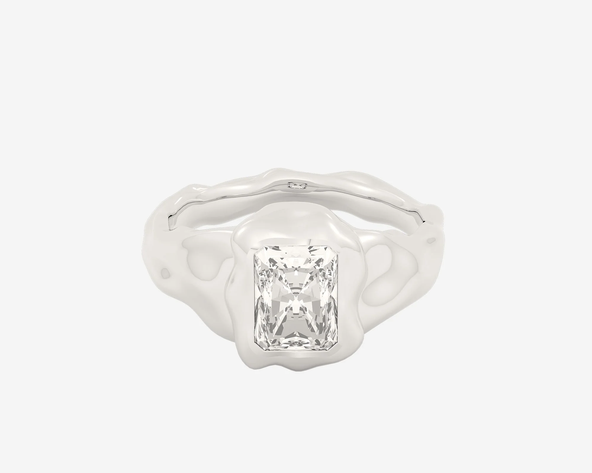 The Legacy Diamond Signet — Radiant - Image 2