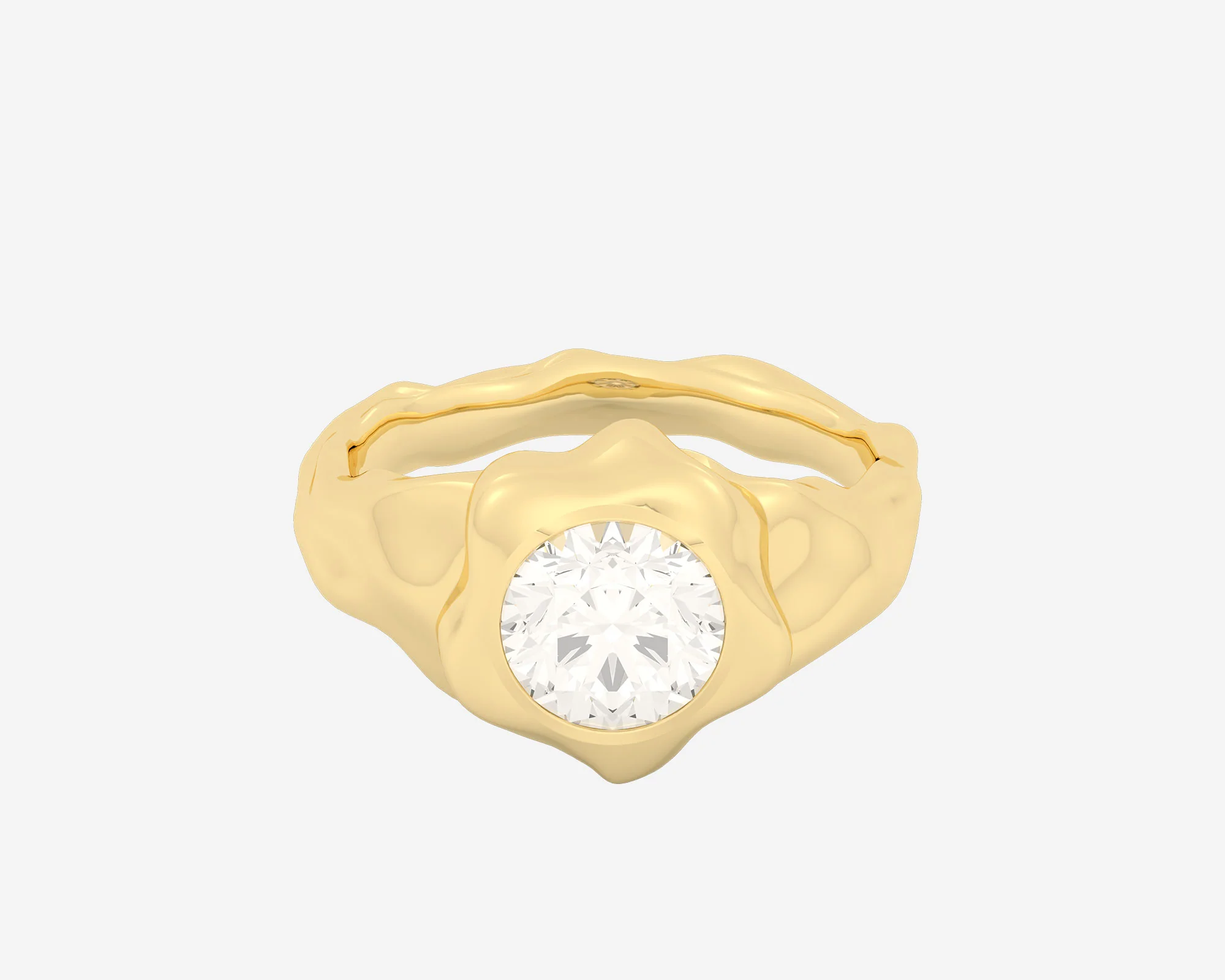 The Legacy Diamond Signet — Round