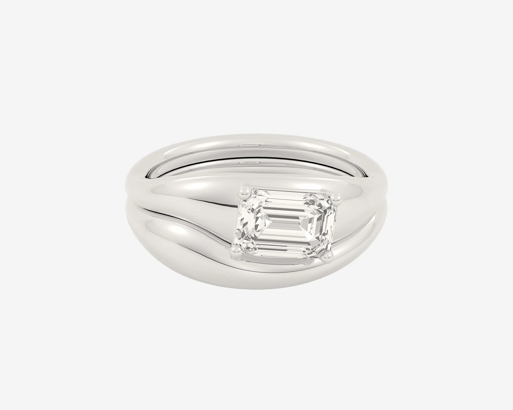 The Melt Solitaire Set — Emerald - Image 2