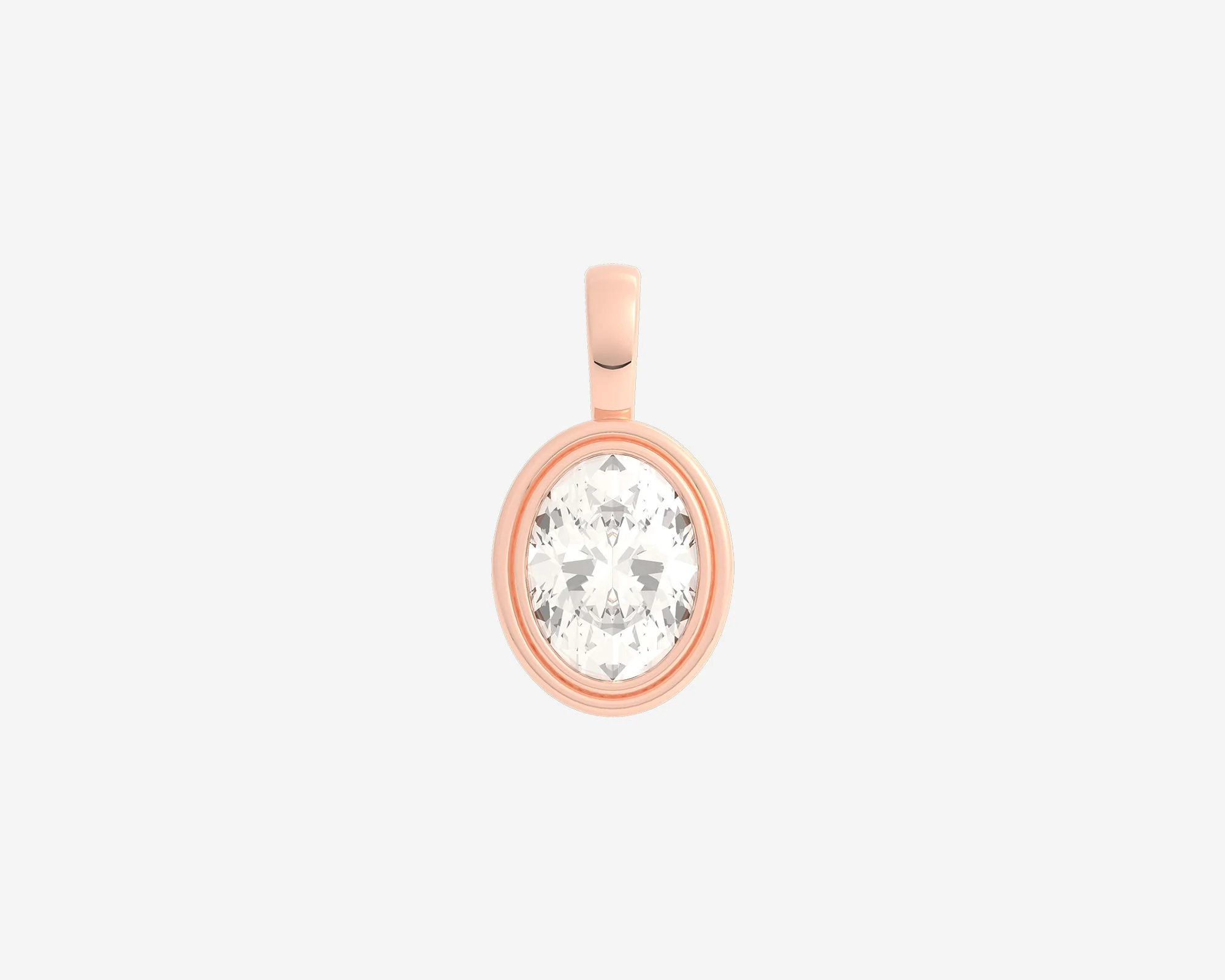 The Oval Bezel Pendant - Image 6