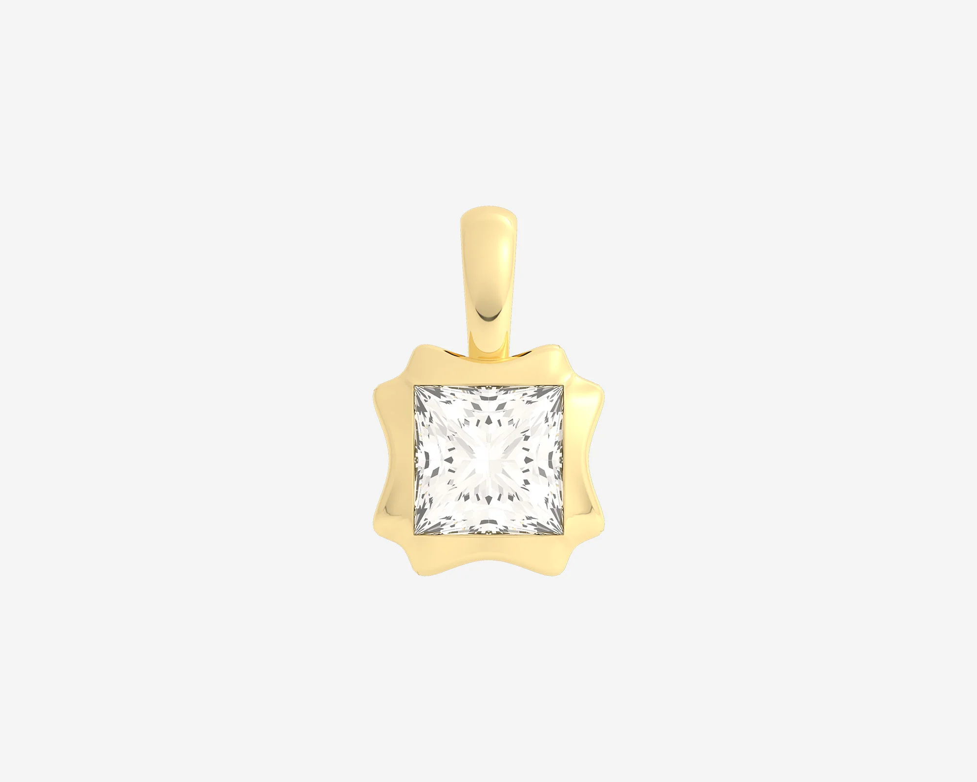 The Portrait Diamond Pendant β Princess
