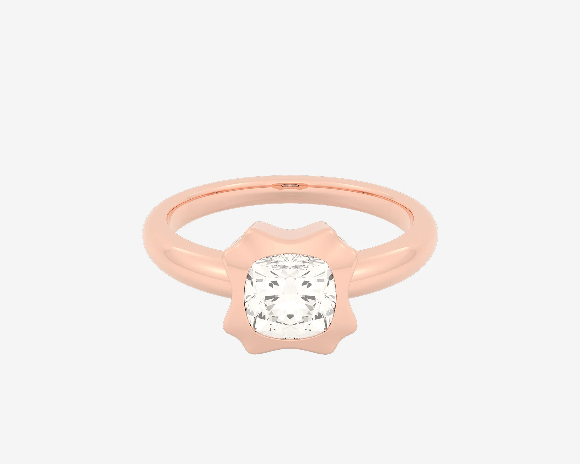 The Portrait Solitaire — Cushion - Image 6