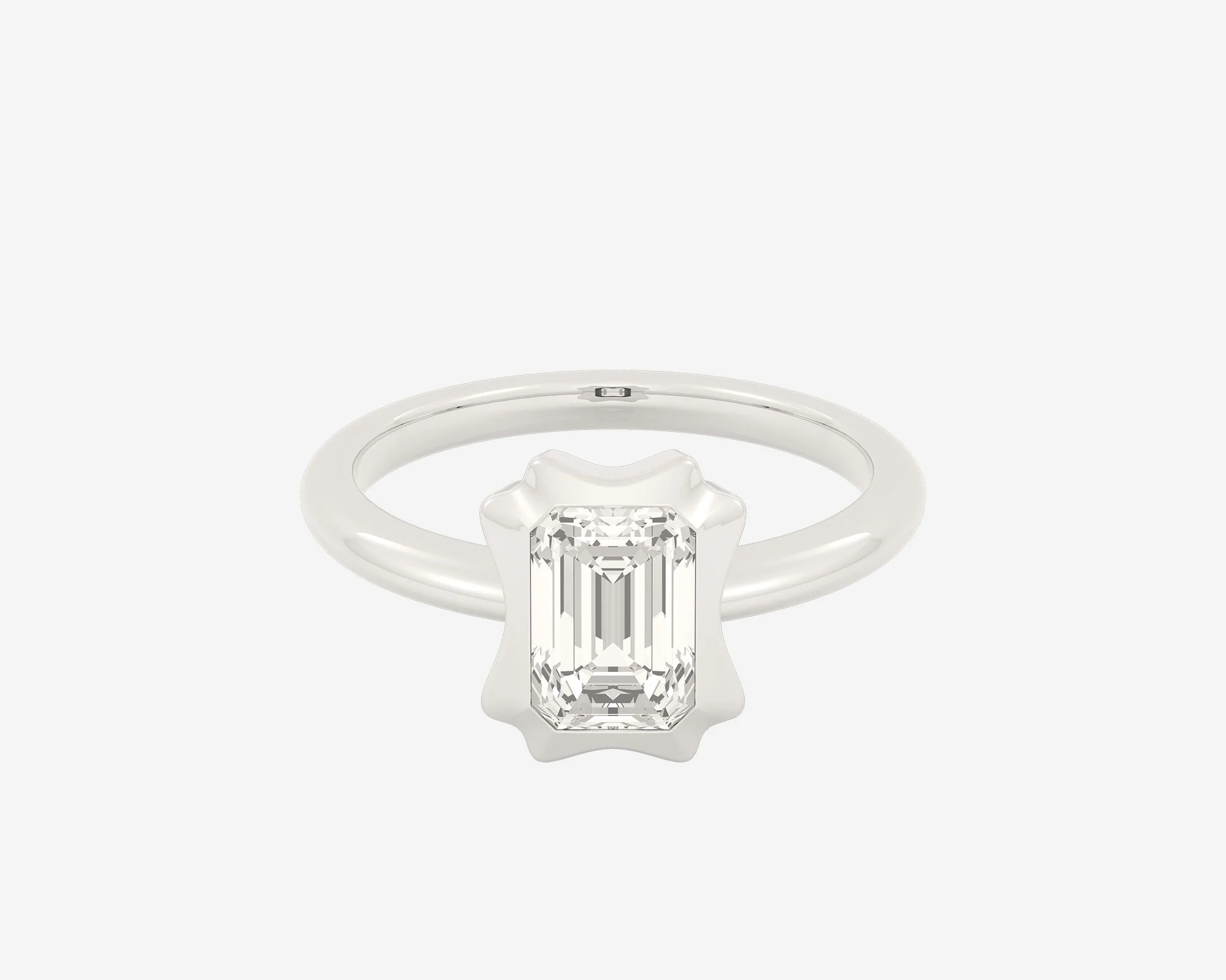 The Portrait Solitaire — Emerald - Image 2