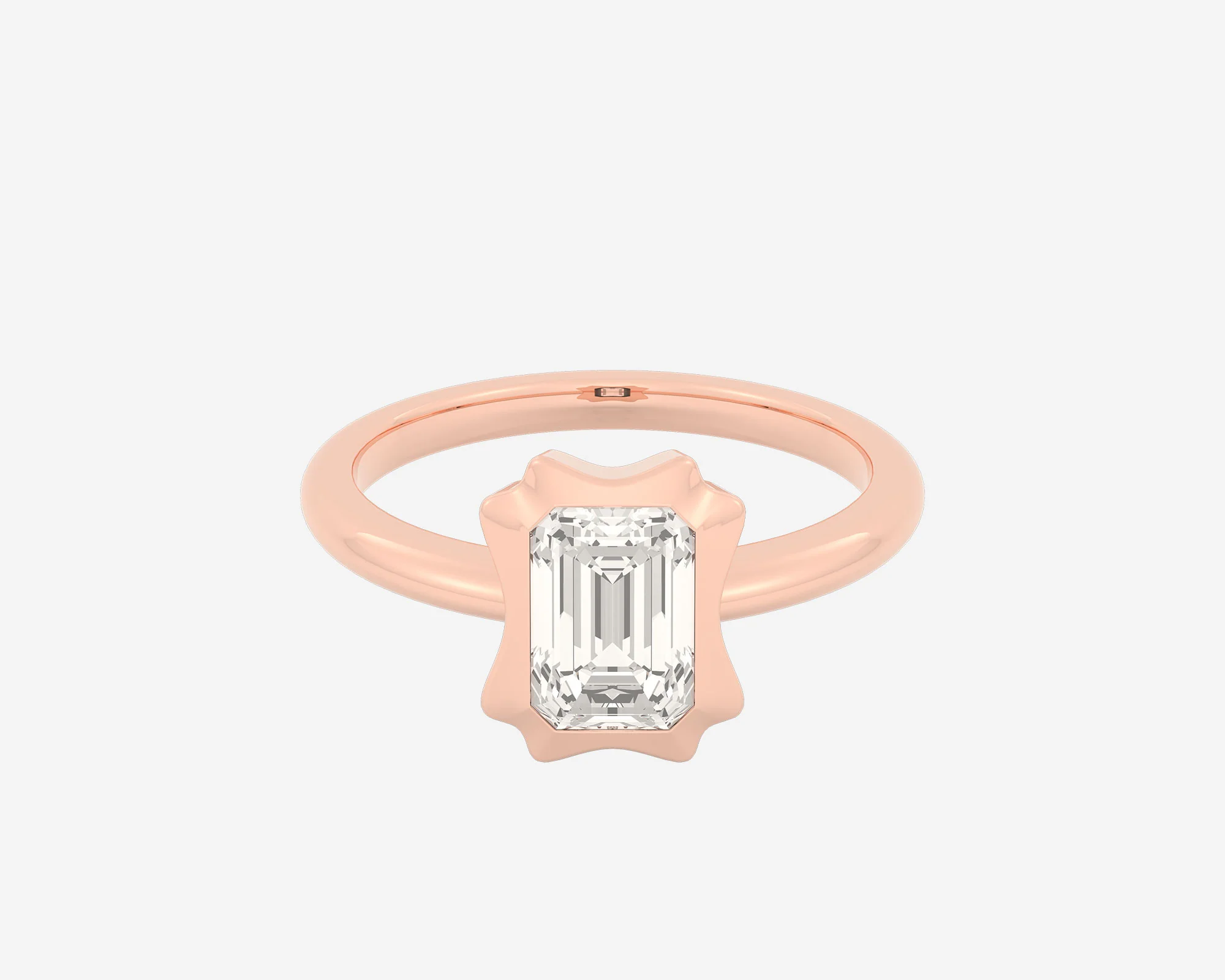 The Portrait Solitaire — Emerald - Image 3