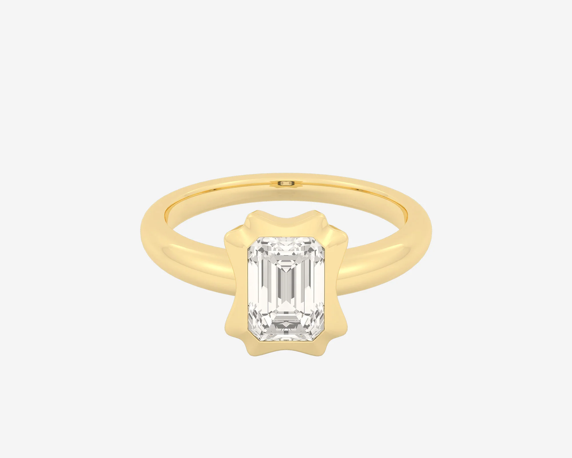 The Portrait Solitaire — Emerald - Image 4