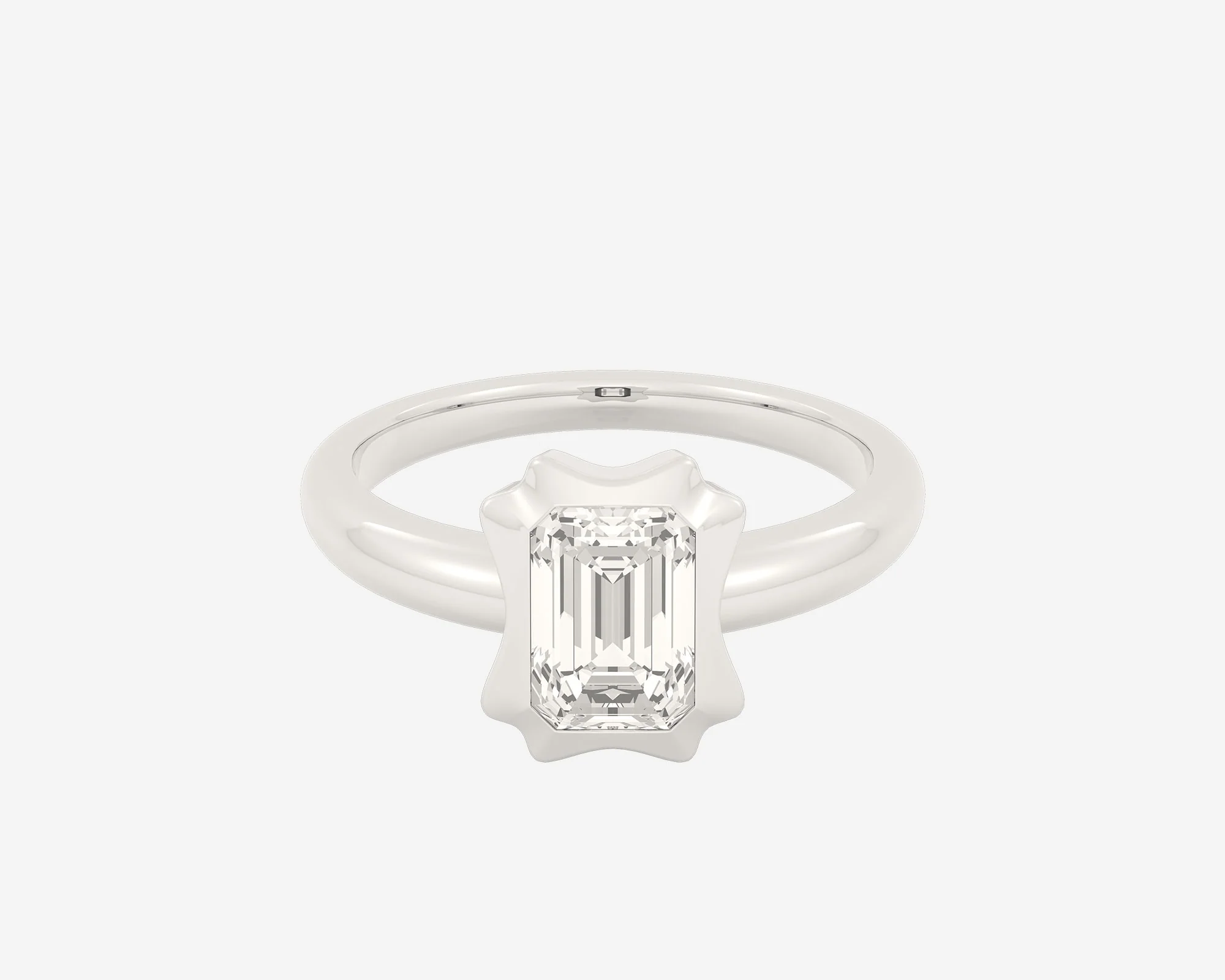The Portrait Solitaire — Emerald - Image 5
