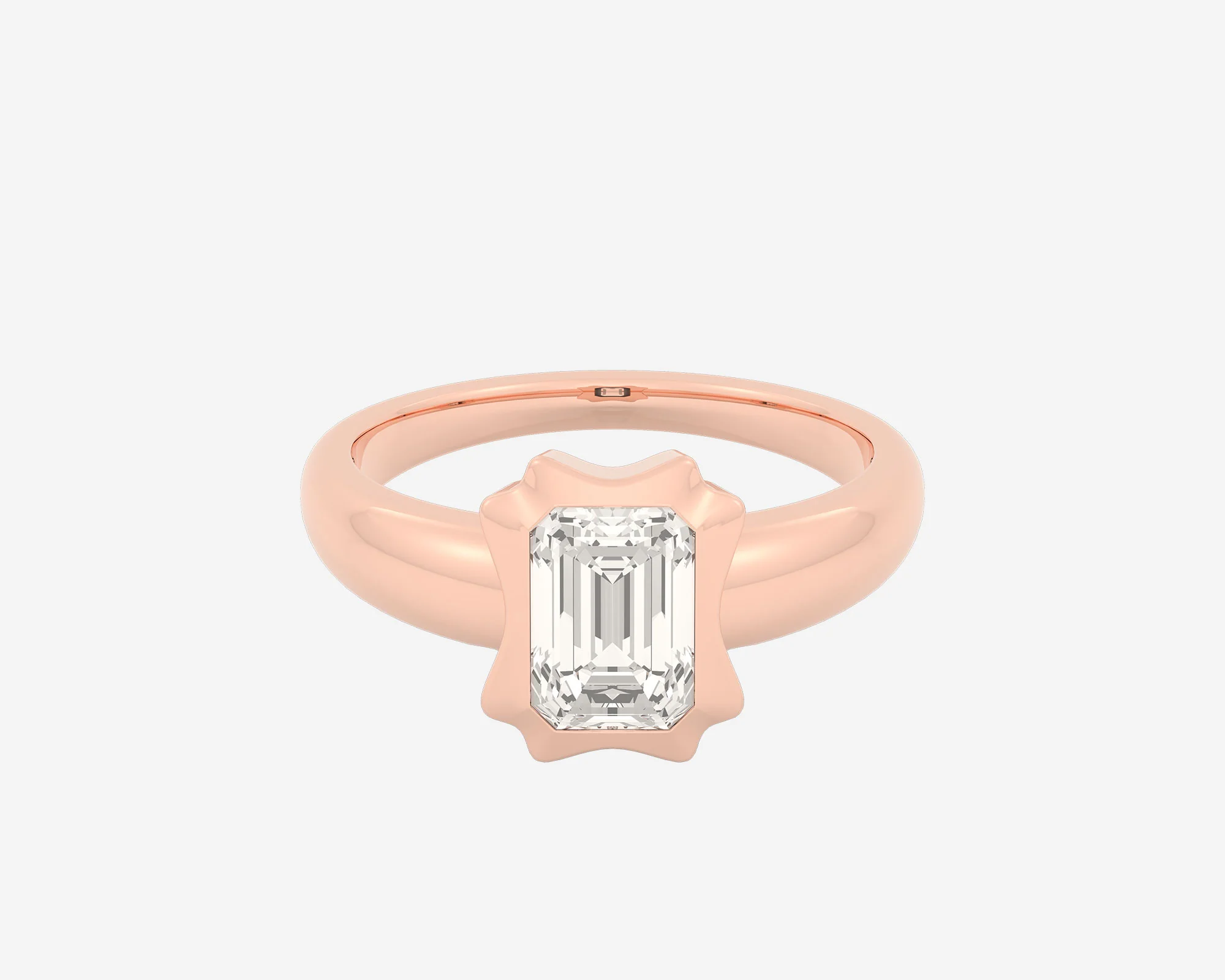 The Portrait Solitaire — Emerald - Image 9