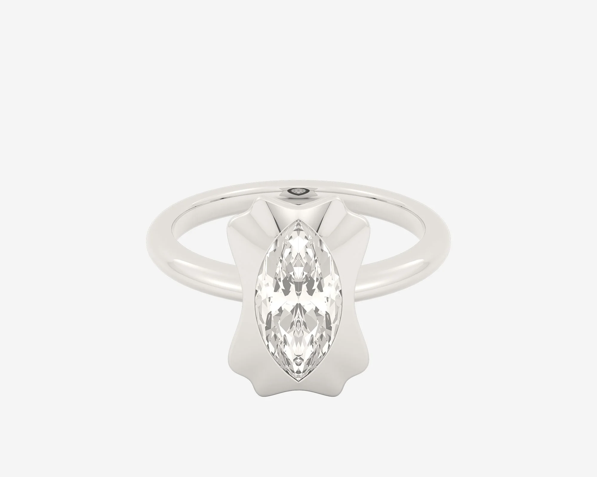 The Portrait Solitaire — Marquise - Image 2