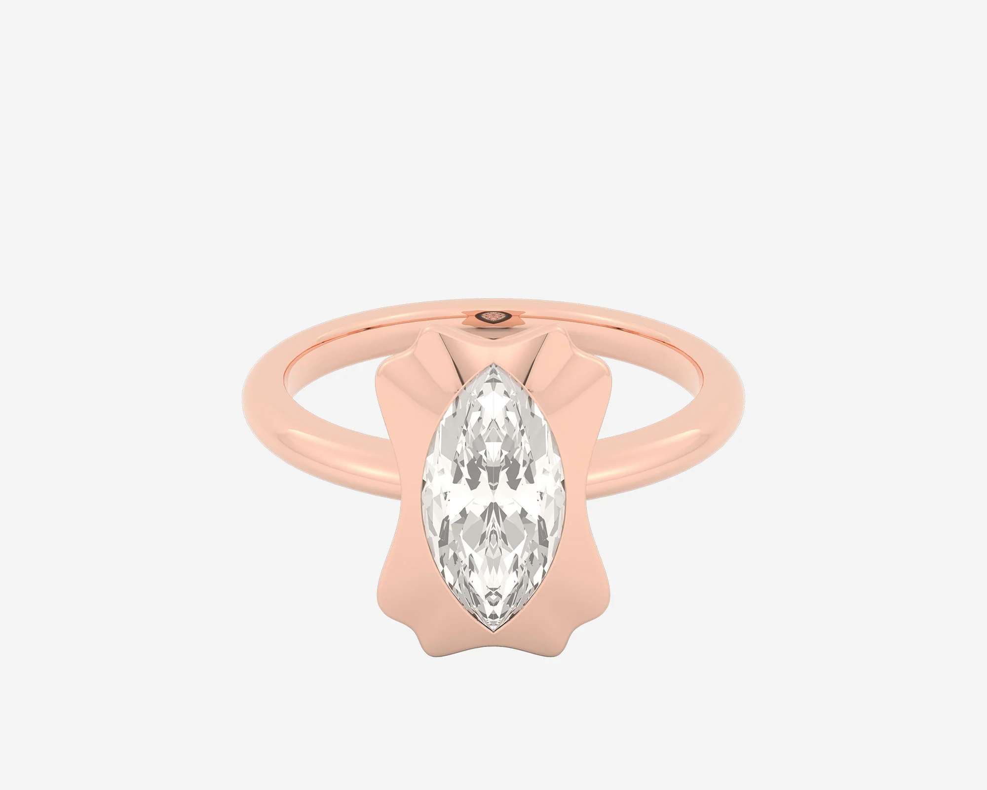 The Portrait Solitaire — Marquise - Image 3