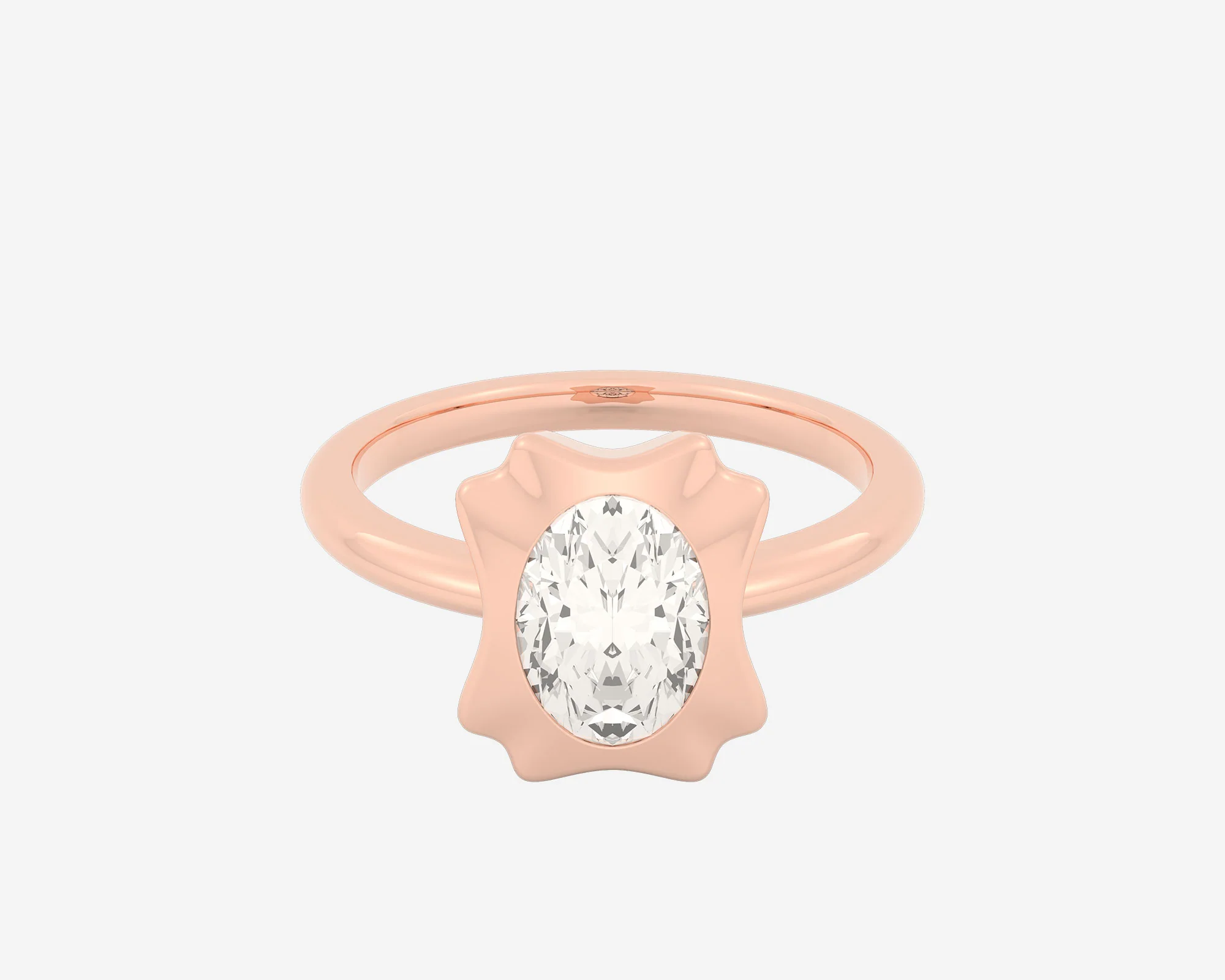 The Portrait Solitaire — Oval - Image 3