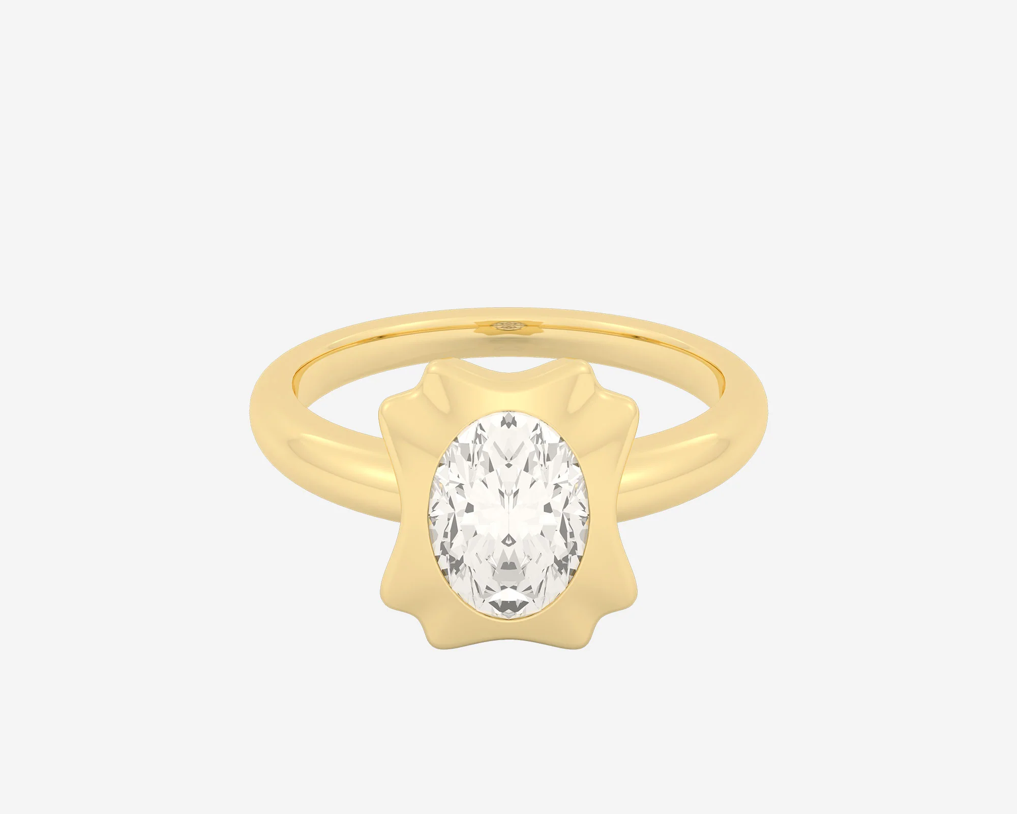 The Portrait Solitaire — Oval - Image 4