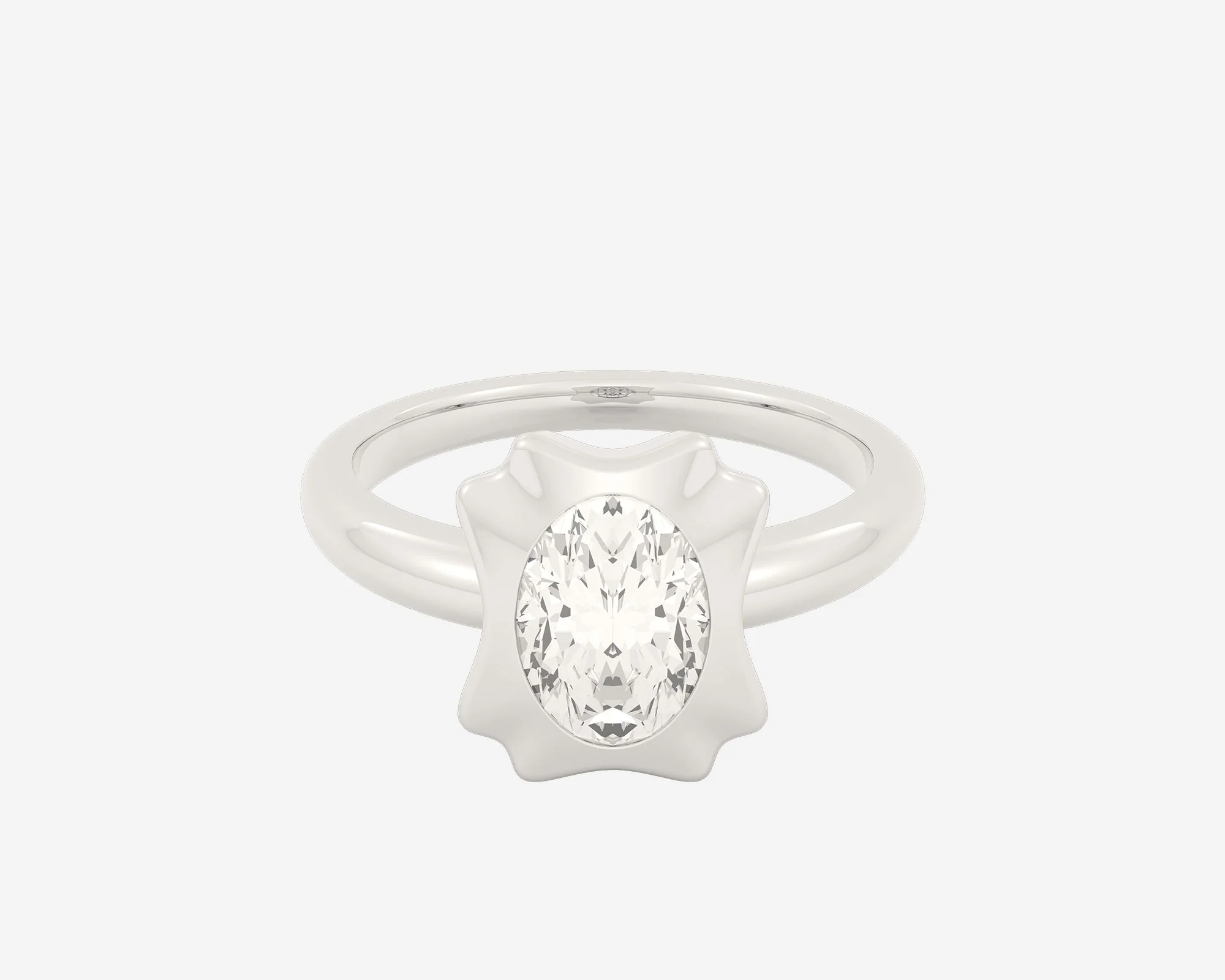 The Portrait Solitaire — Oval - Image 5