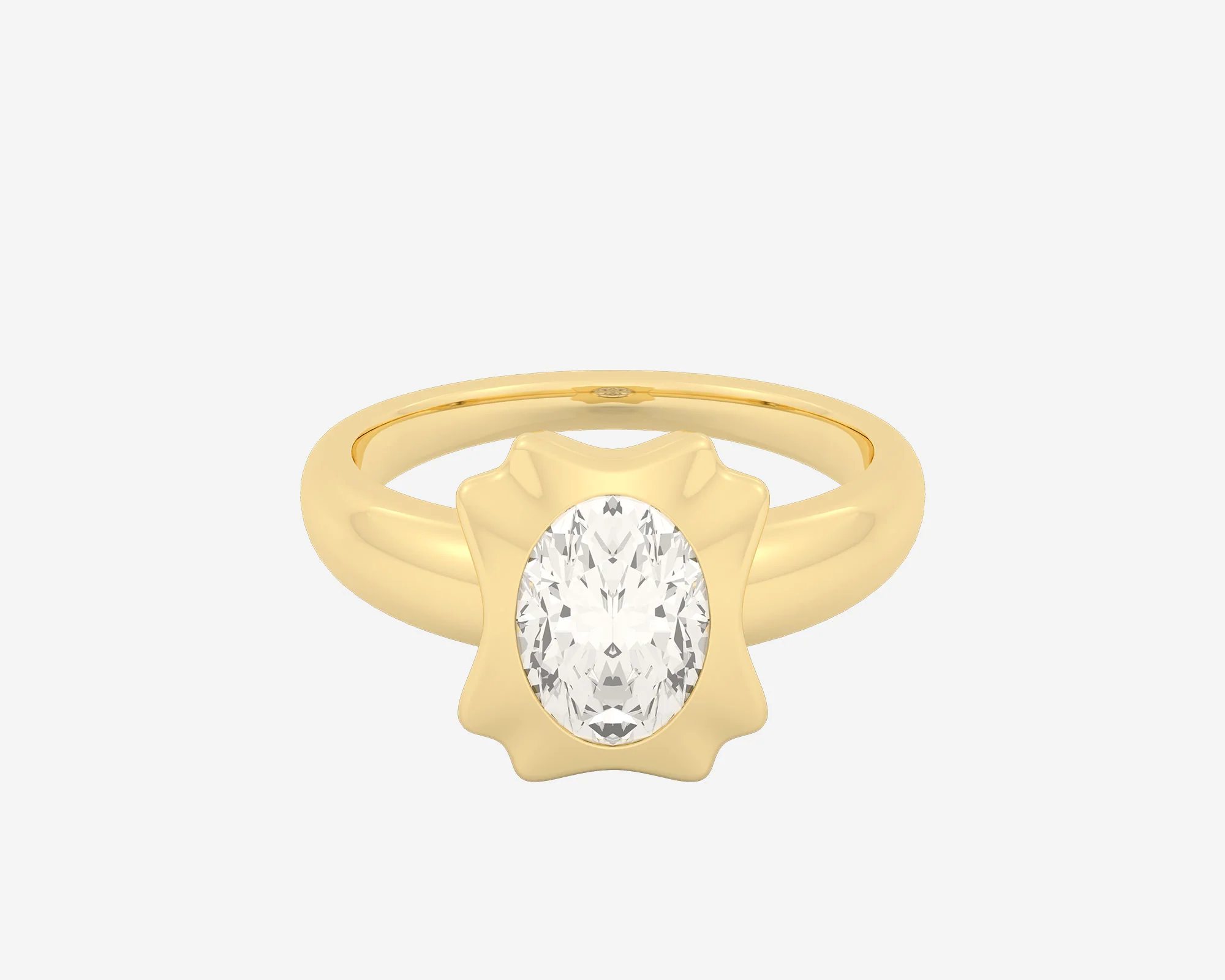 The Portrait Solitaire — Oval - Image 7
