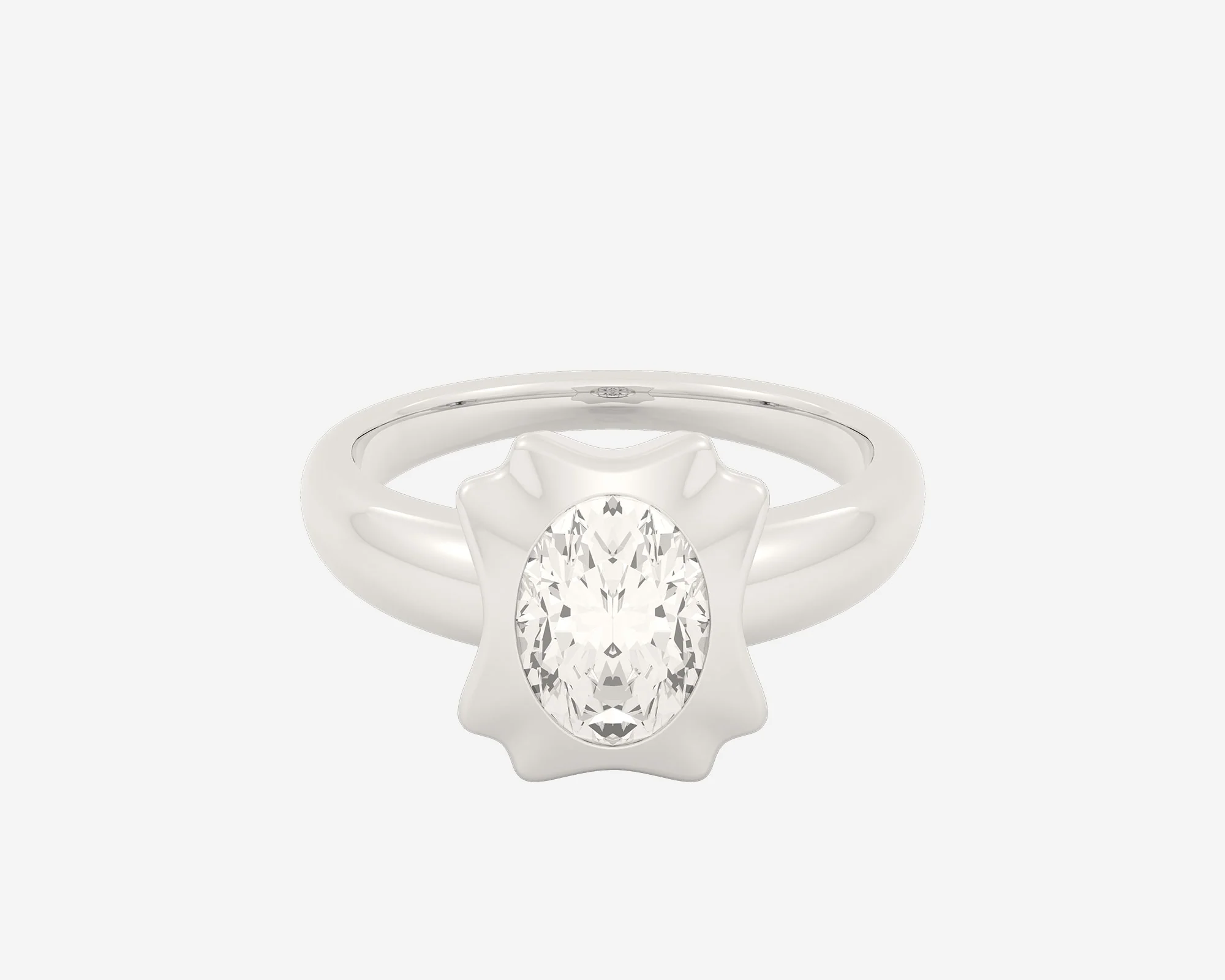 The Portrait Solitaire — Oval - Image 8