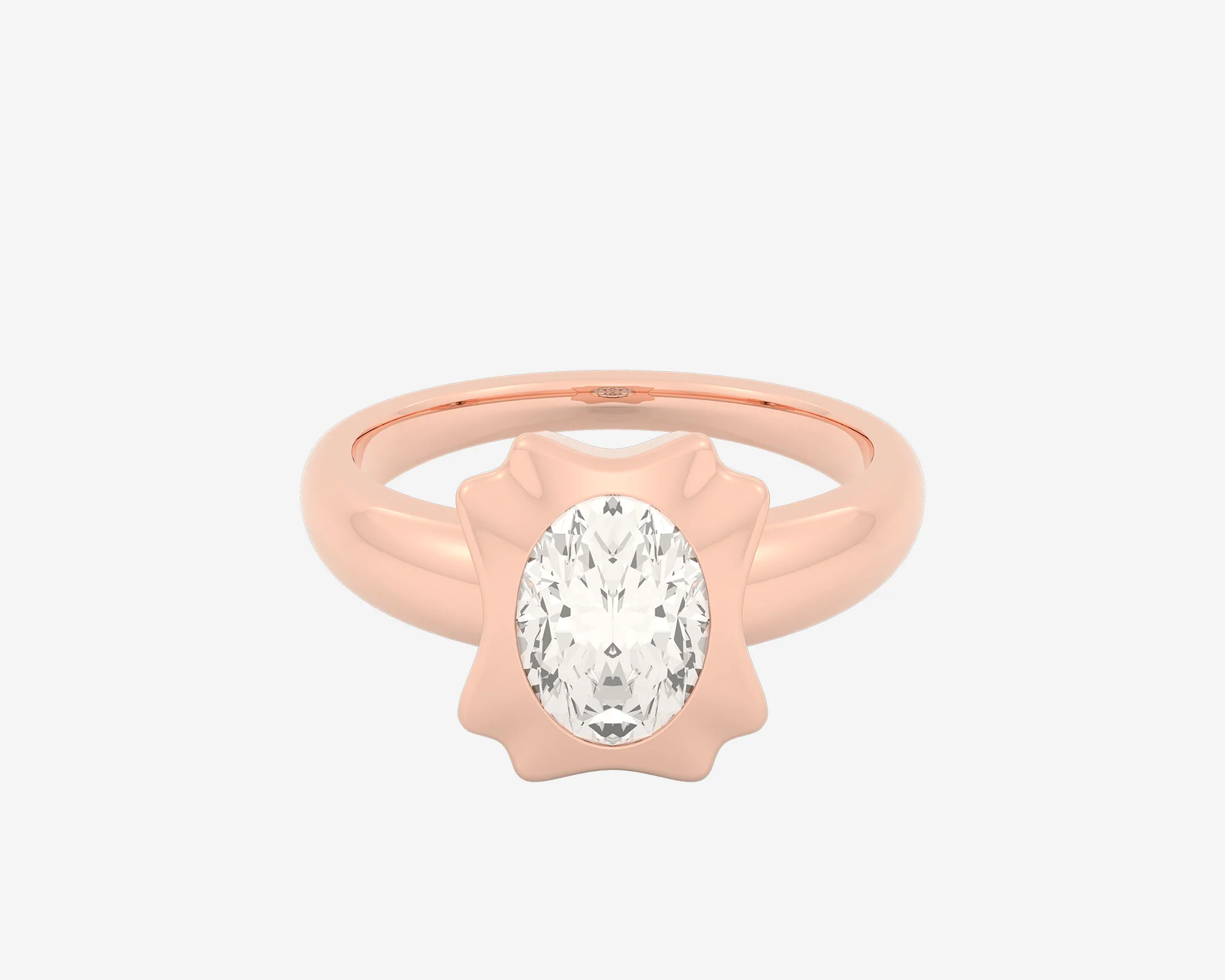 The Portrait Solitaire — Oval - Image 9