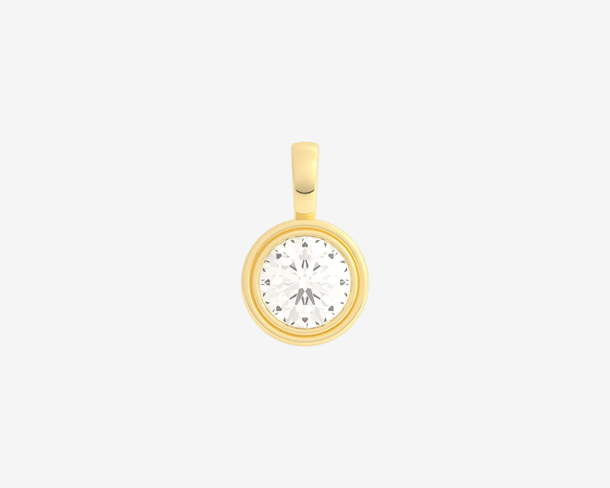 The Round Bezel Pendant - Image 4