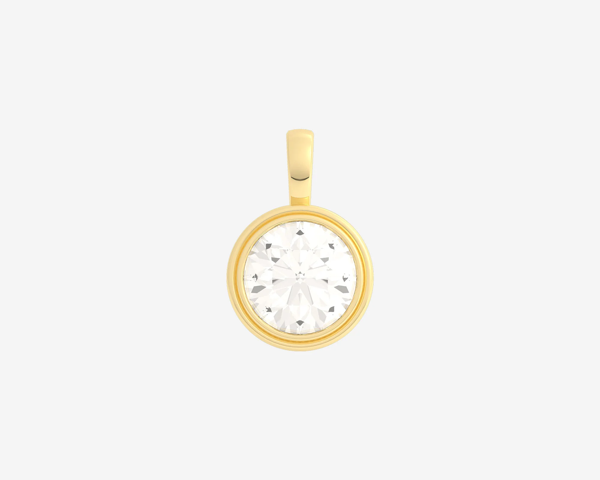 The Round Bezel Pendant - Image 7