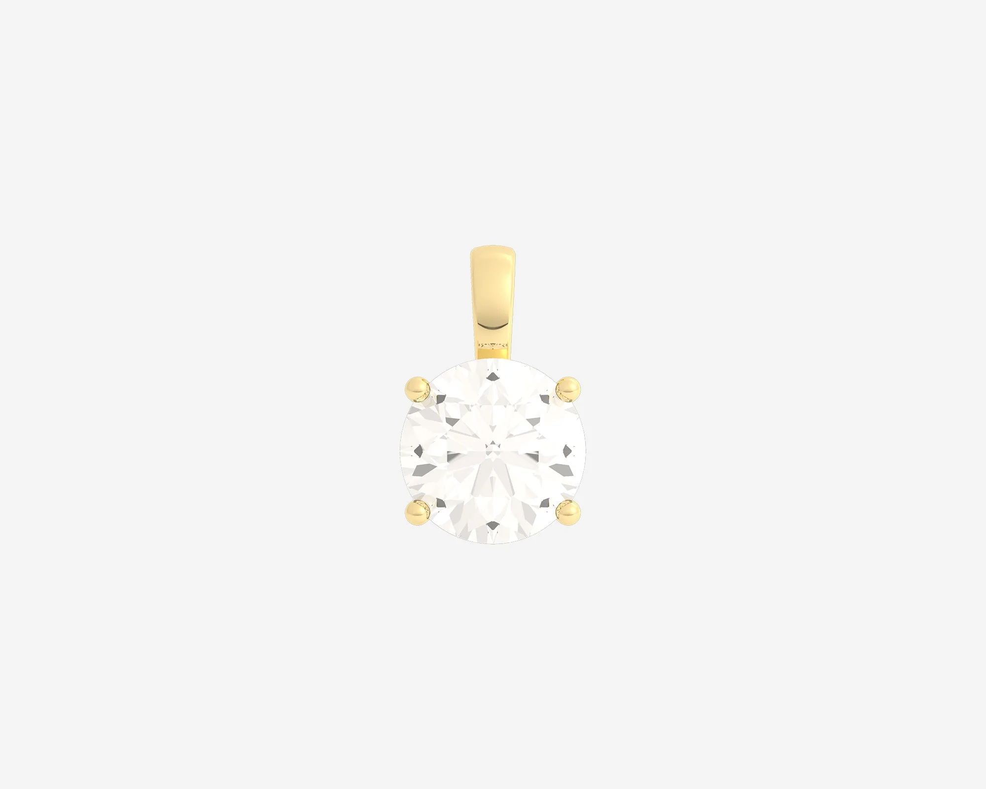 The Round Diamond Pendant - Image 7