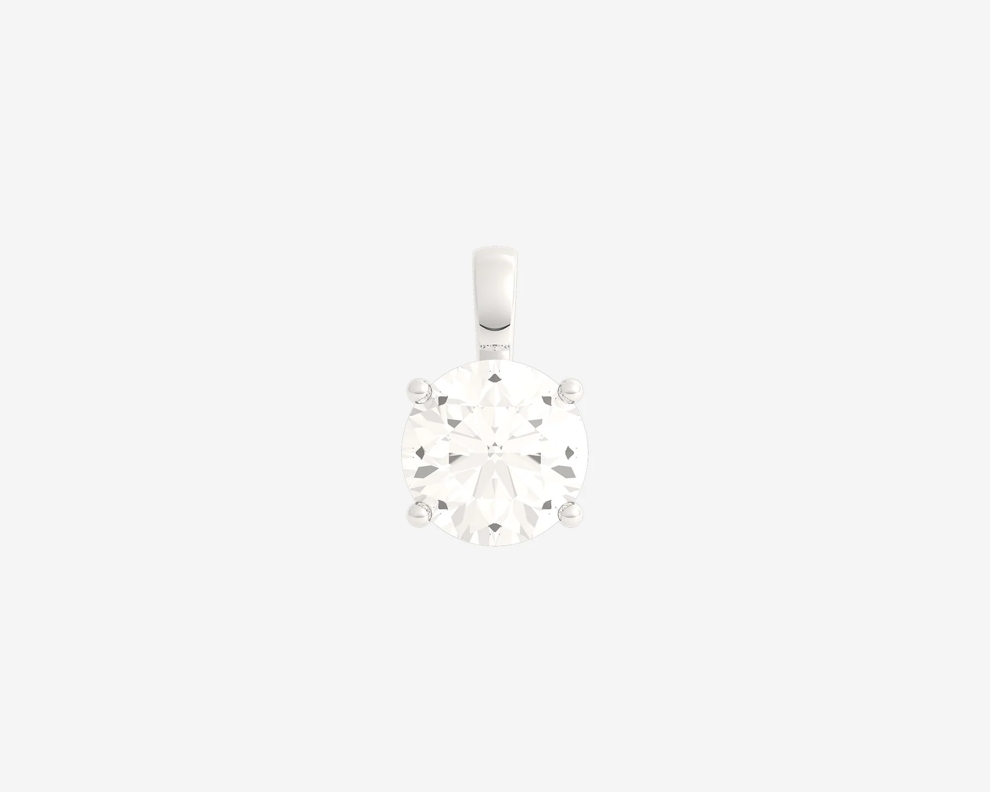 The Round Diamond Pendant - Image 8