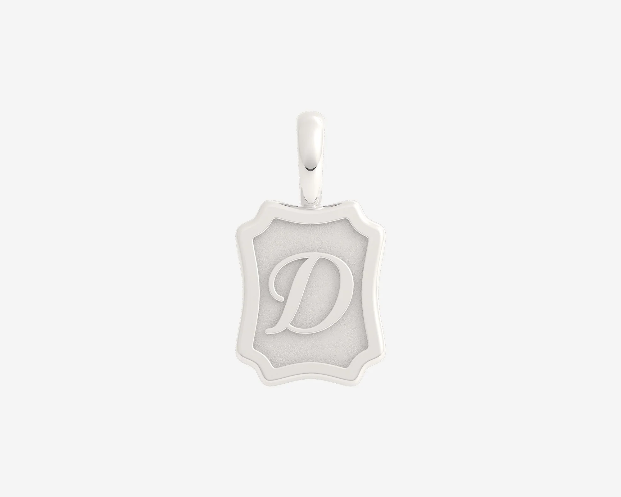The Small Portrait Initial Pendant - Image 11