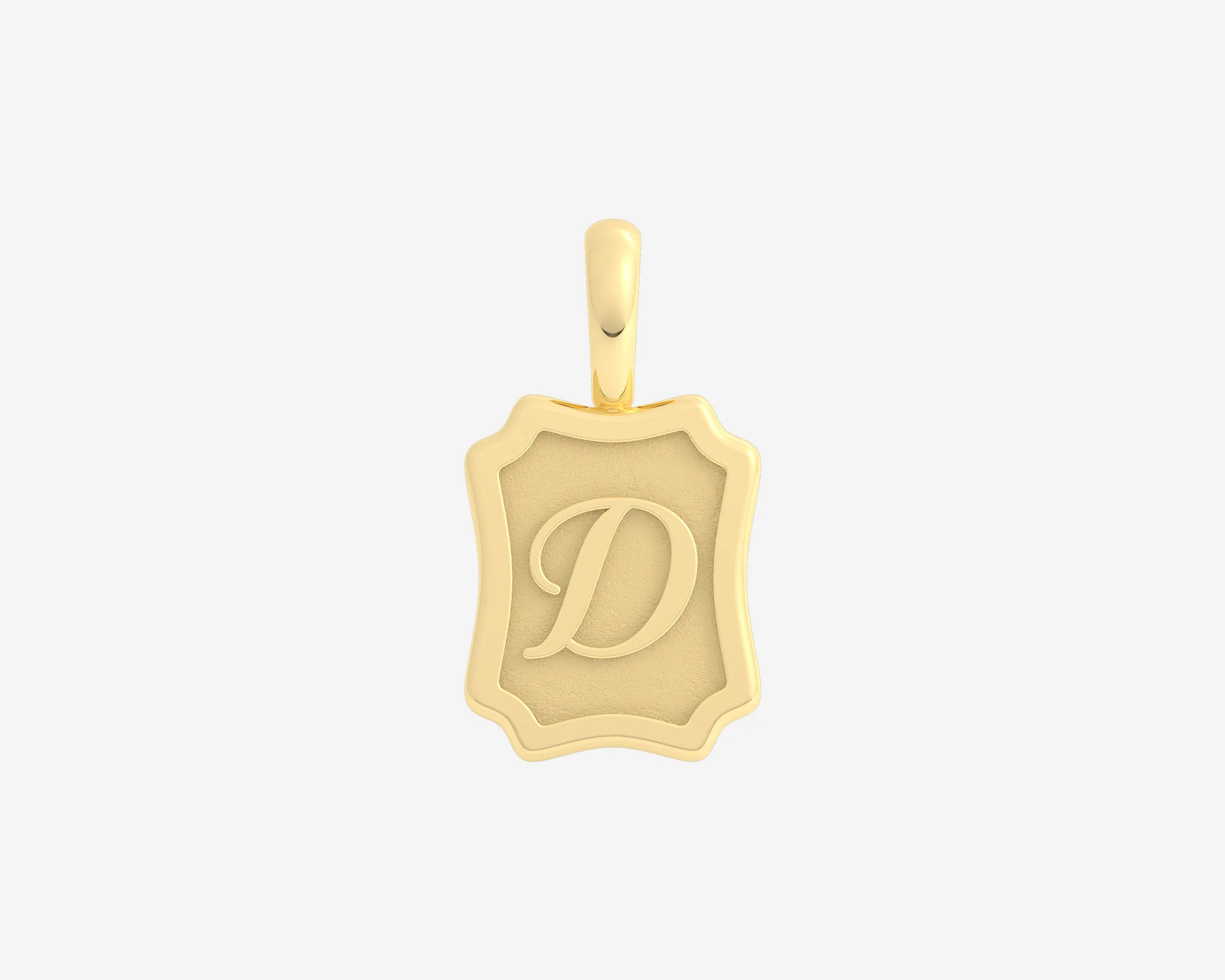 The Small Portrait Initial Pendant - Image 12