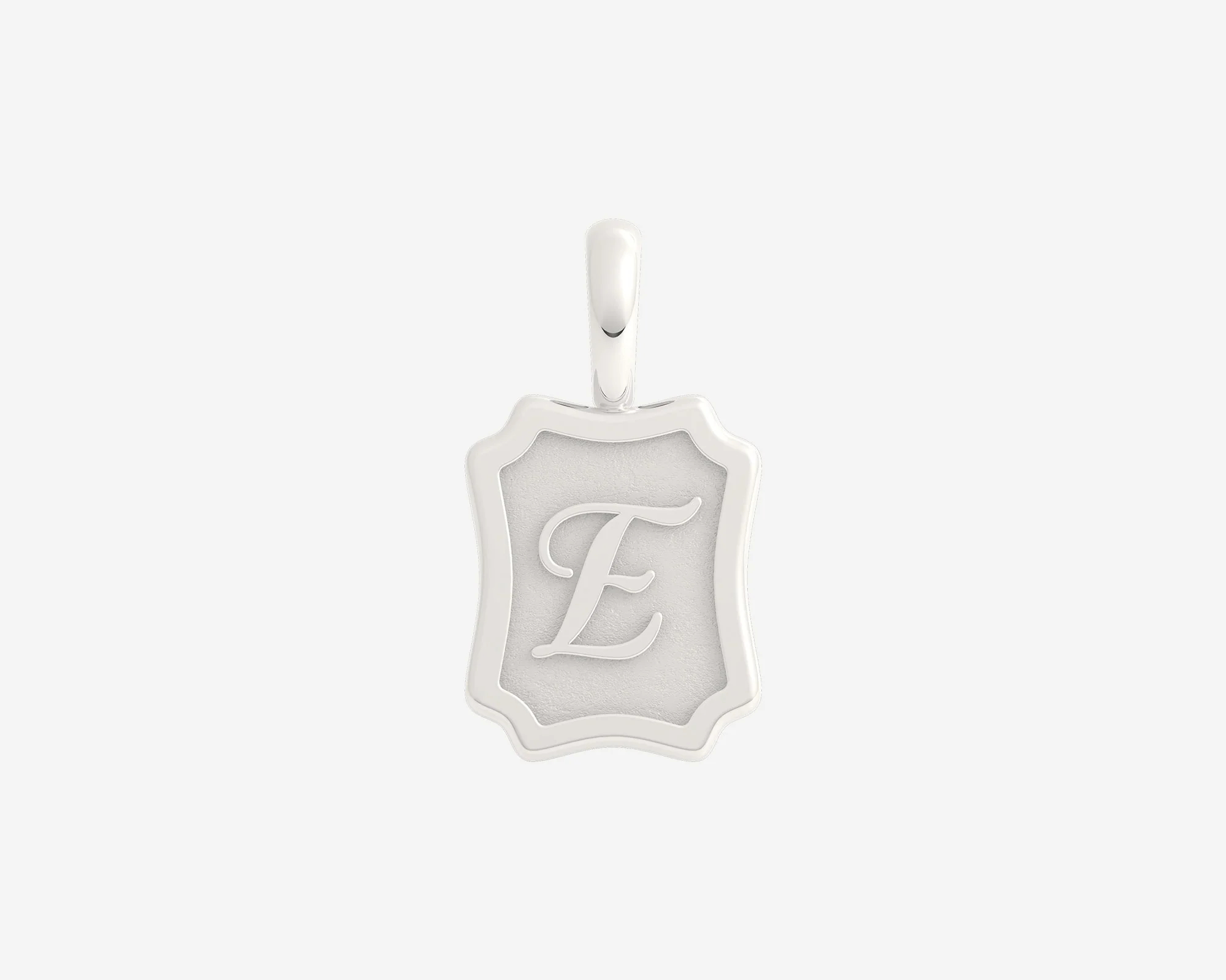 The Small Portrait Initial Pendant - Image 14