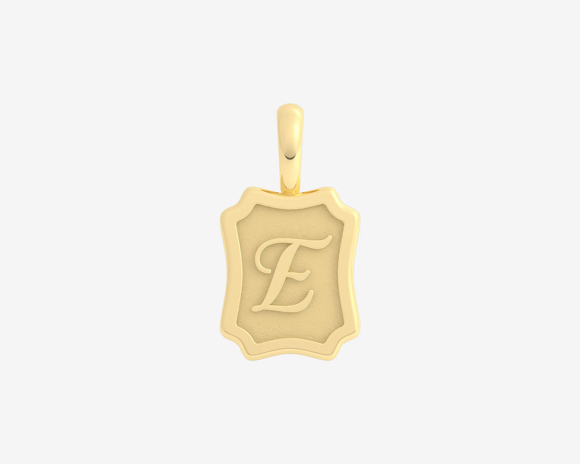 The Small Portrait Initial Pendant - Image 15