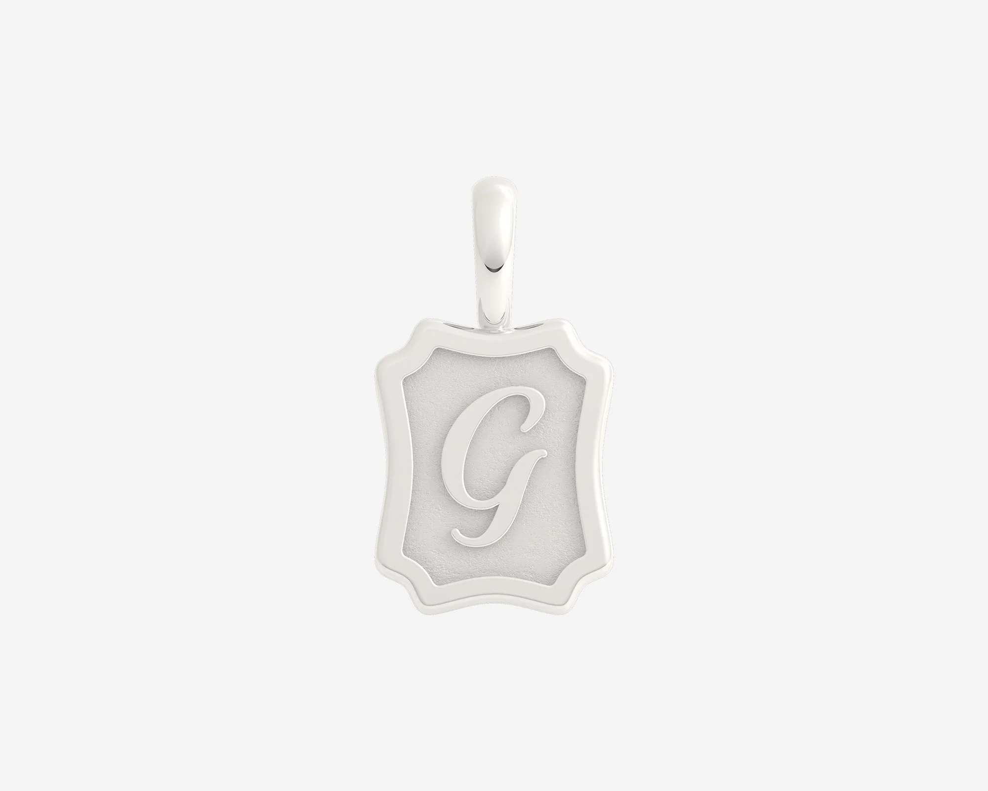 The Small Portrait Initial Pendant - Image 20