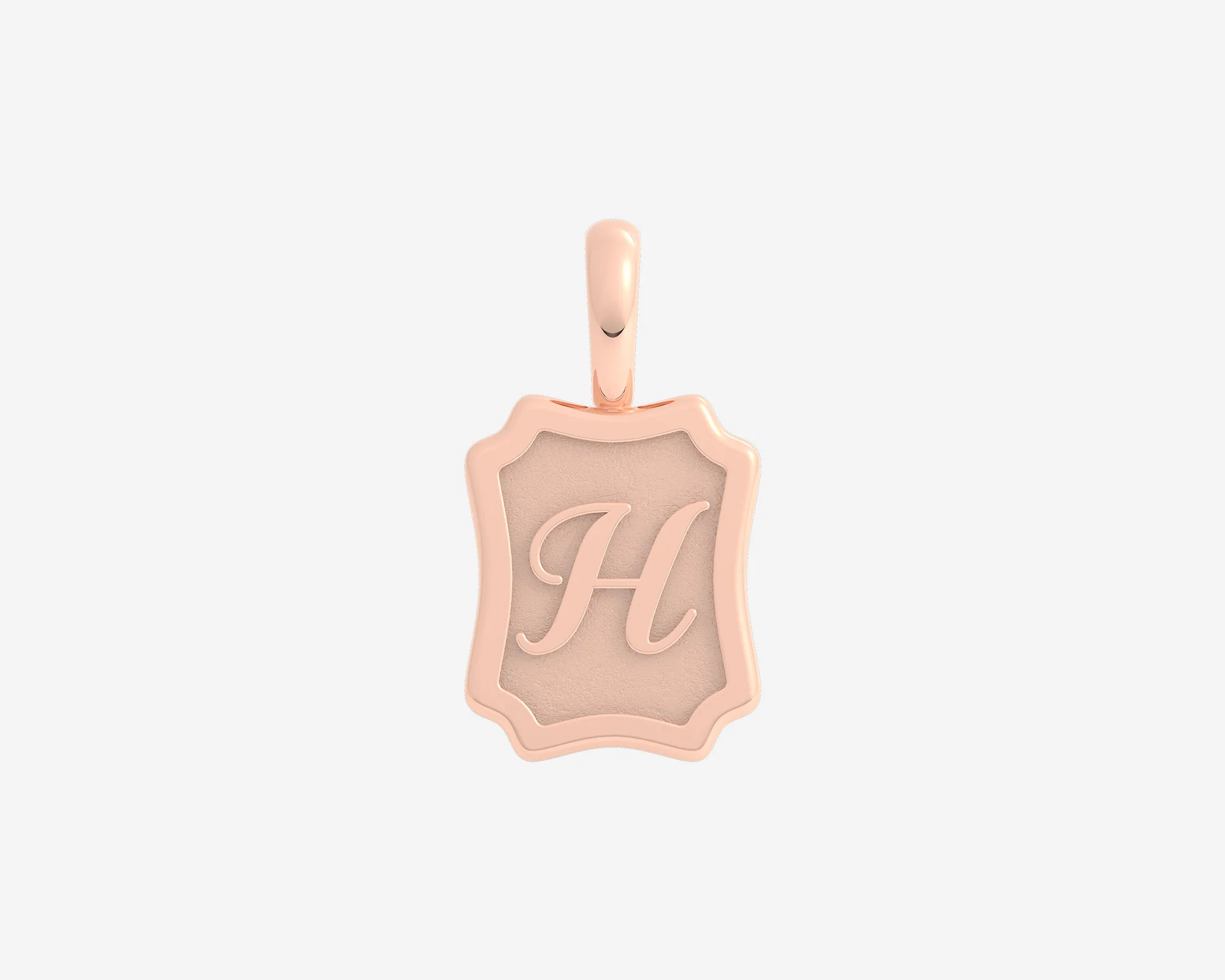 The Small Portrait Initial Pendant - Image 22