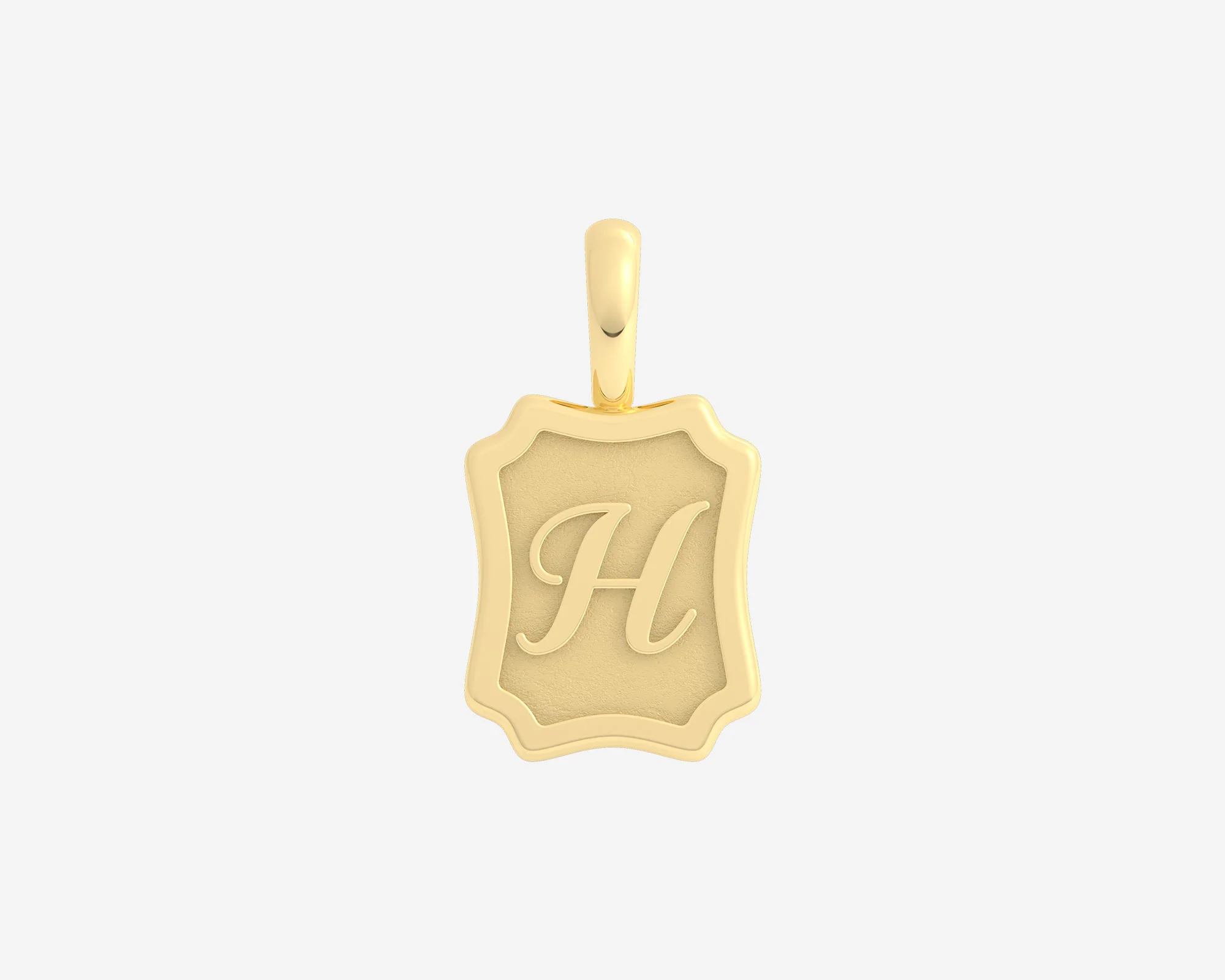 The Small Portrait Initial Pendant - Image 24