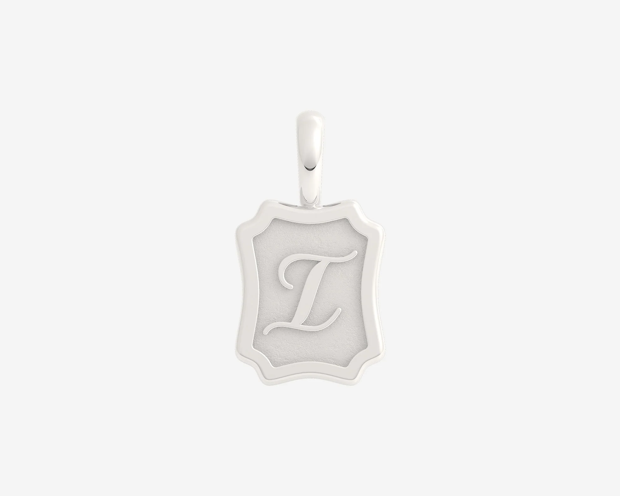 The Small Portrait Initial Pendant - Image 26